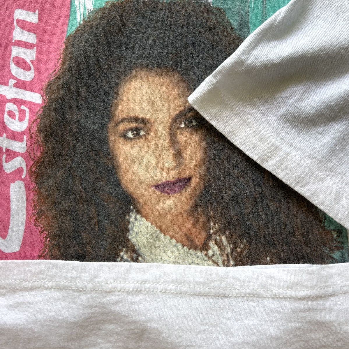 Band Tees × Brockum × Vintage Vintage 1991 Gloria Estefan Into The Light tour t-shirt Size US L / EU 52-54 / 3 - 4 Thumbnail
