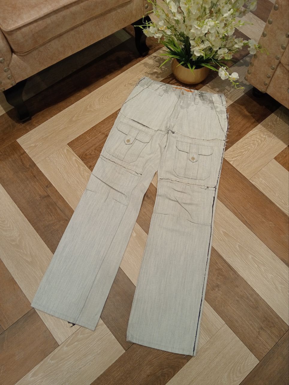 Japanese Brand JAPANESE A.V.V HOMME 6 POCKET BUSH PANTS Size US 31 - 2 Thumbnail