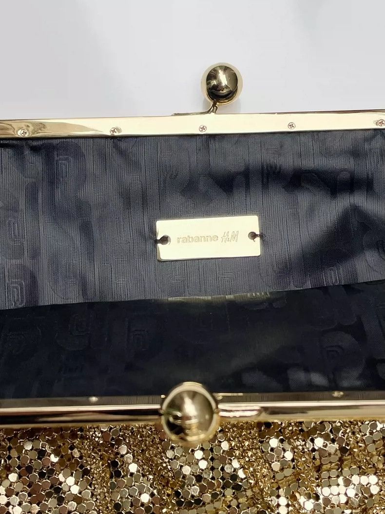 Paco Rabanne Paco Rabanne x H&M 2023 party bag with gold lipstick fringe Size ONE SIZE - 4 Thumbnail