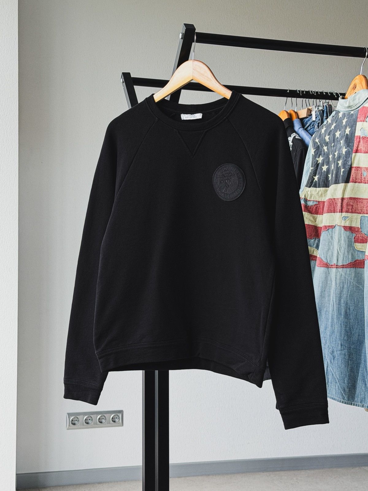 Versace Versace Collection Medusa Black Sweatshirt size S Size US S / EU 44-46 / 1 - 1 Thumbnail