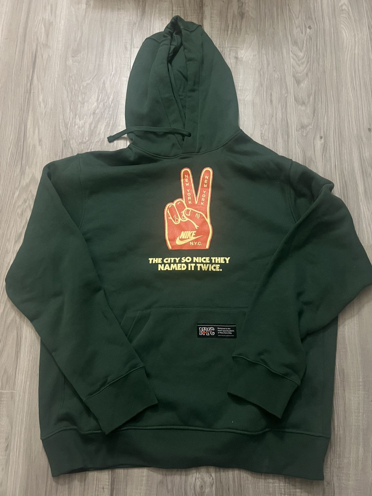 Nike Nike NYC New York city hoodie Size US L / EU 52-54 / 3 - 1 Thumbnail