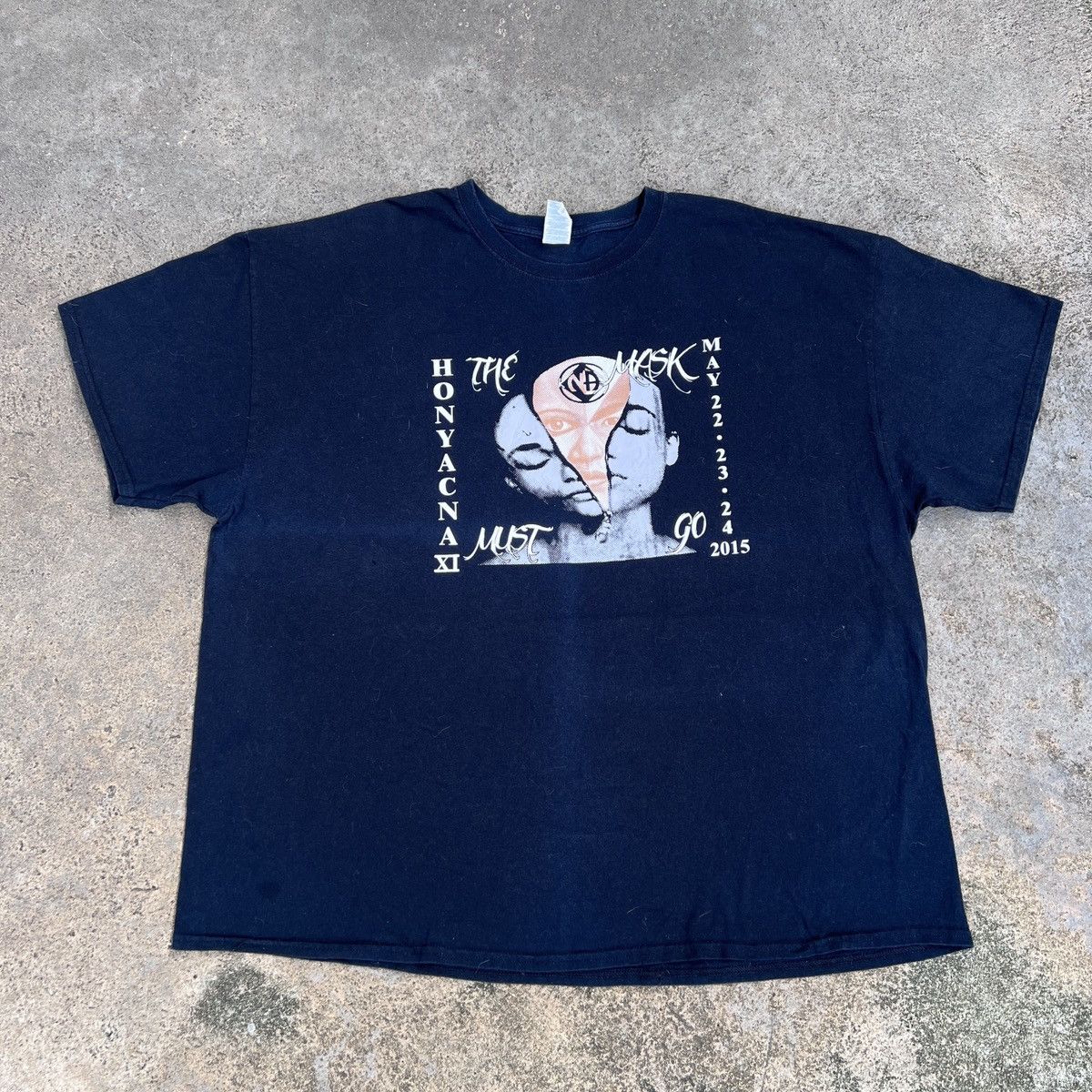 Other Narcotics Anonymous The Mask must go Tee 3XL Oversized Size US XXL / EU 58 / 5 - 2 Thumbnail