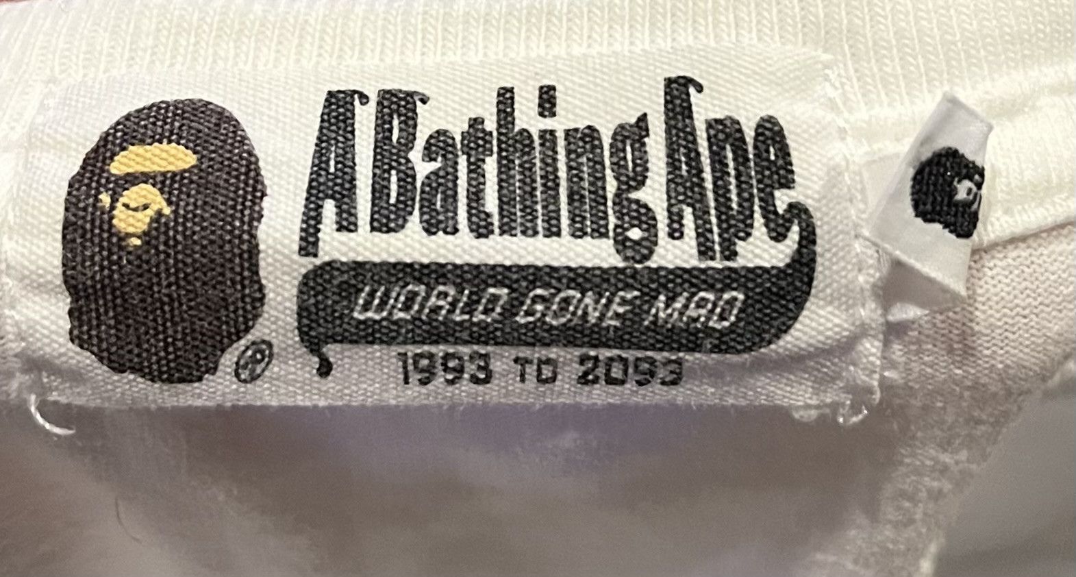 Bape Bape logo tee shirt Size US M / EU 48-50 / 2 - 4 Thumbnail