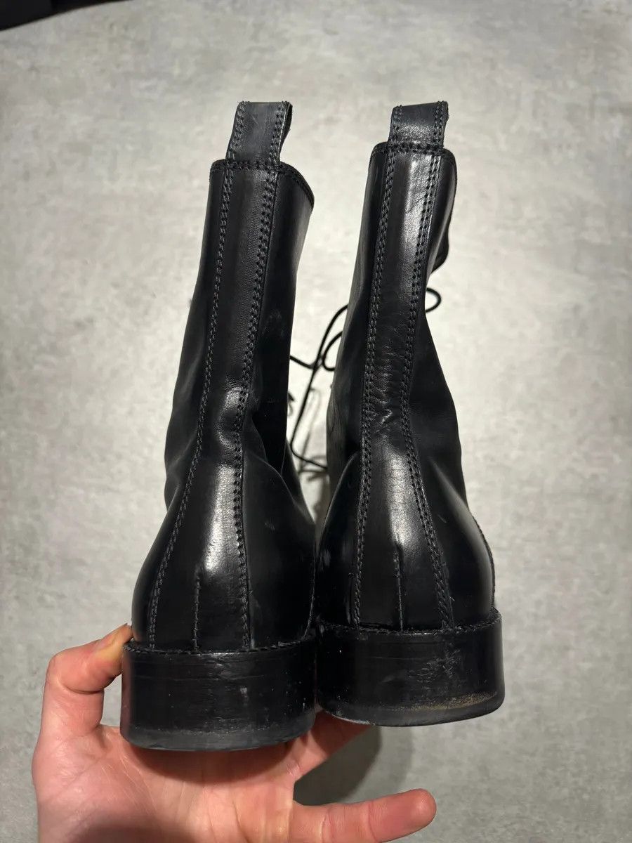 Dolce & Gabbana AW2009 Dolce & Gabbana Black High Combat Naval Boots Size US 7 / EU 40 - 6 Thumbnail