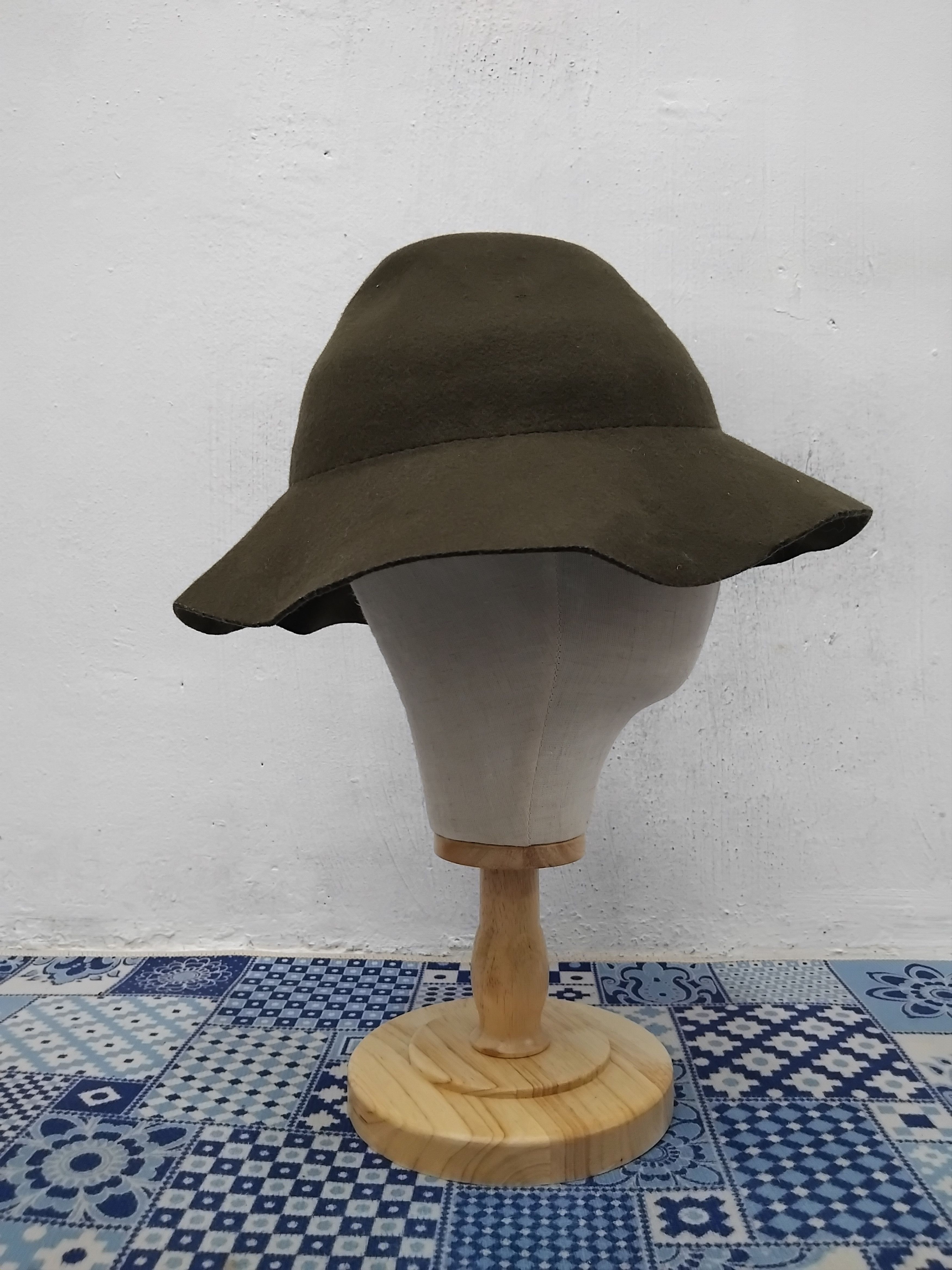 PPFM 💥Unnamed green colour hat Size 40 - 2 Thumbnail