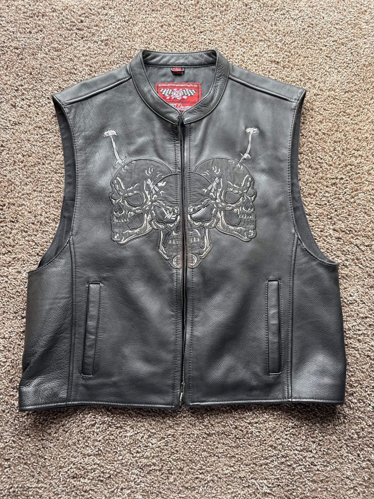 Other Leather racing jacket Size US L / EU 52-54 / 3 - 5 Thumbnail