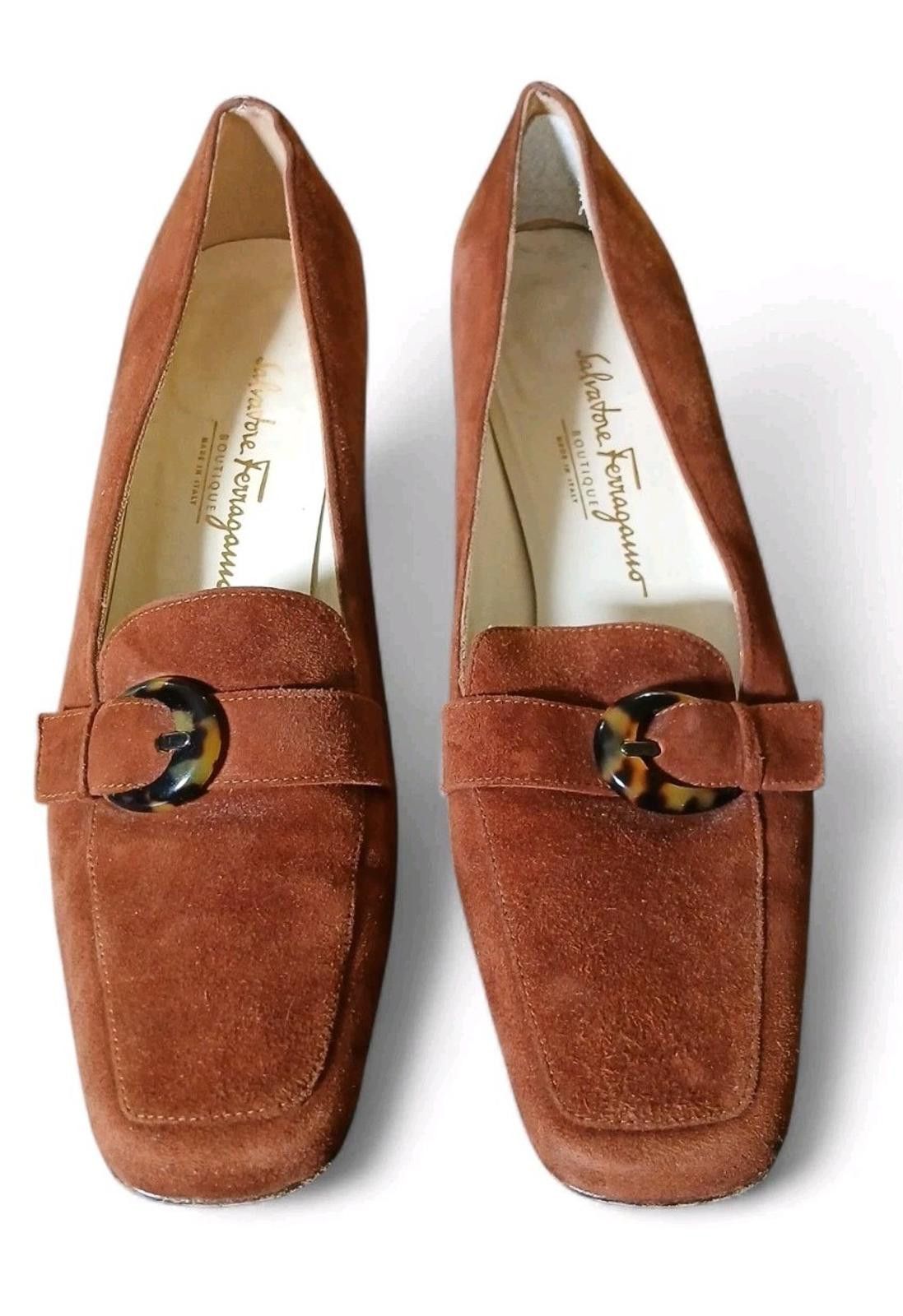 Salvatore Ferragamo Salvatore Ferragamo Boutique Animal Print Loafer Size 7~2A Size US 7 / IT 37 - 1 Thumbnail