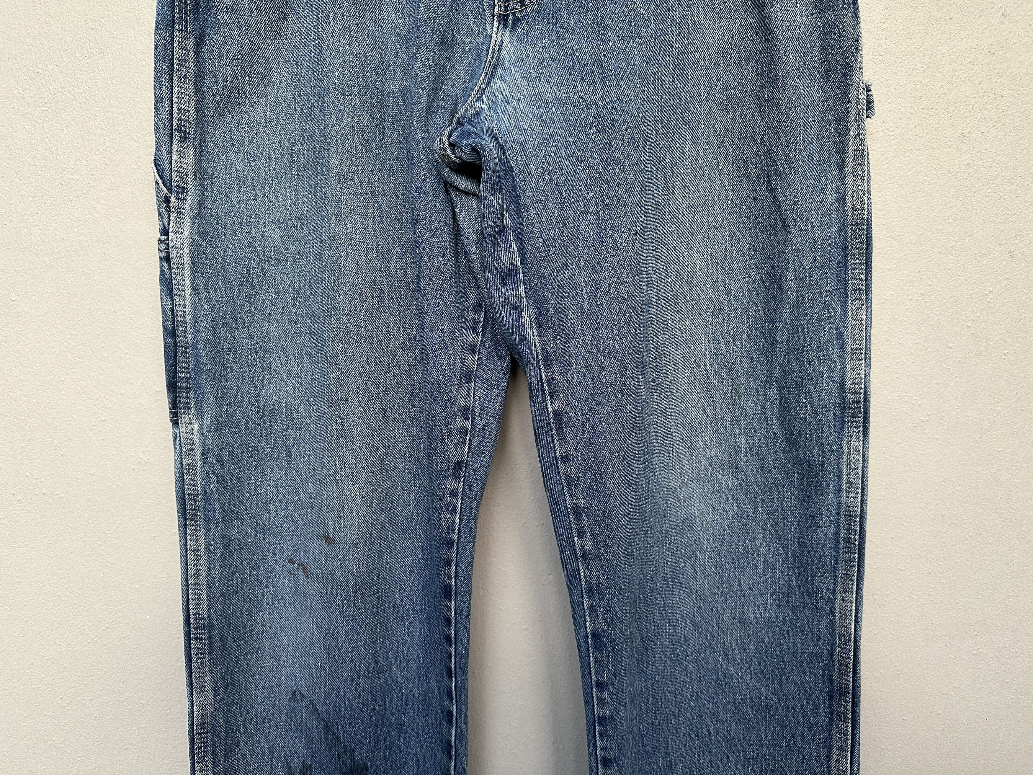 Dickies Vintage 1994 Dickies Carpenter Distressed Patina Jeans Size US 36 / EU 52 - 4 Thumbnail