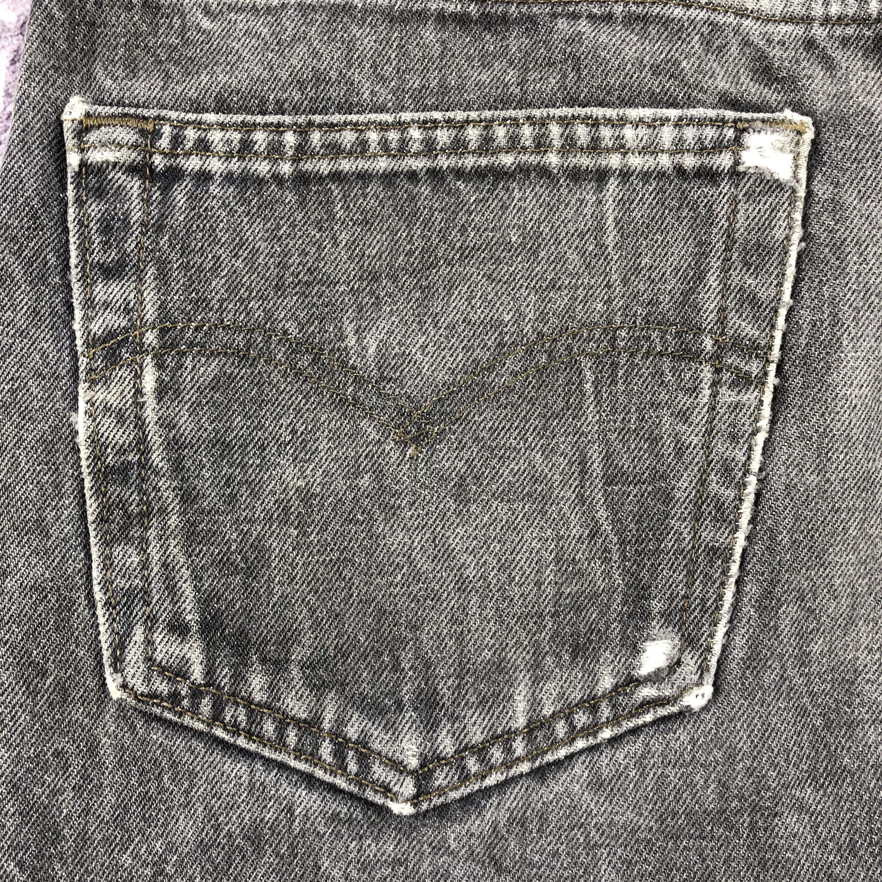 Levi's Vintage 90s Faded Black Levis 501 Jeans-JM2369 Size US 36 / EU 52 - 9 Thumbnail