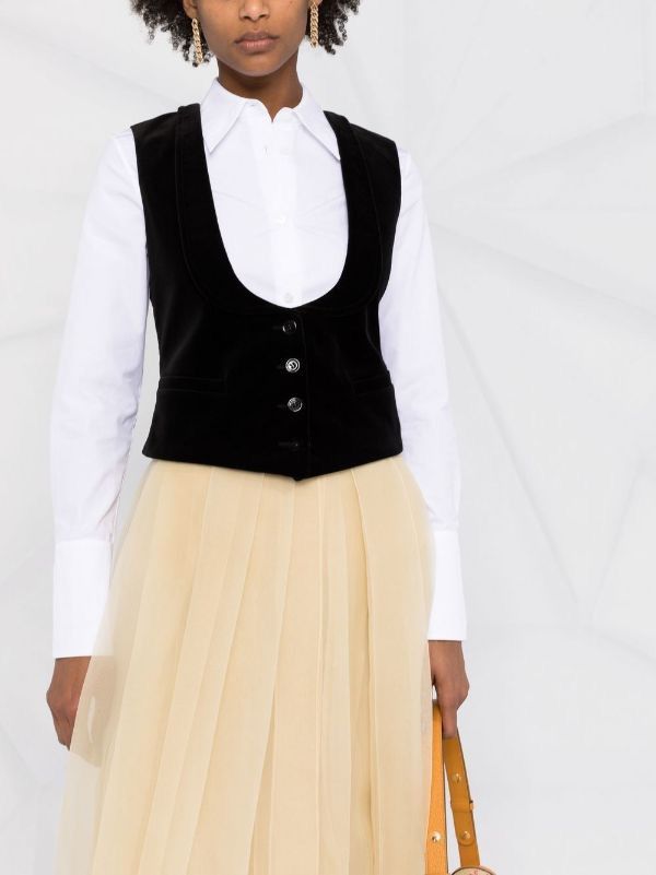 Gucci GUCCI Velvet Vest Size XS / US 0-2 / IT 36-38 - 18 Thumbnail