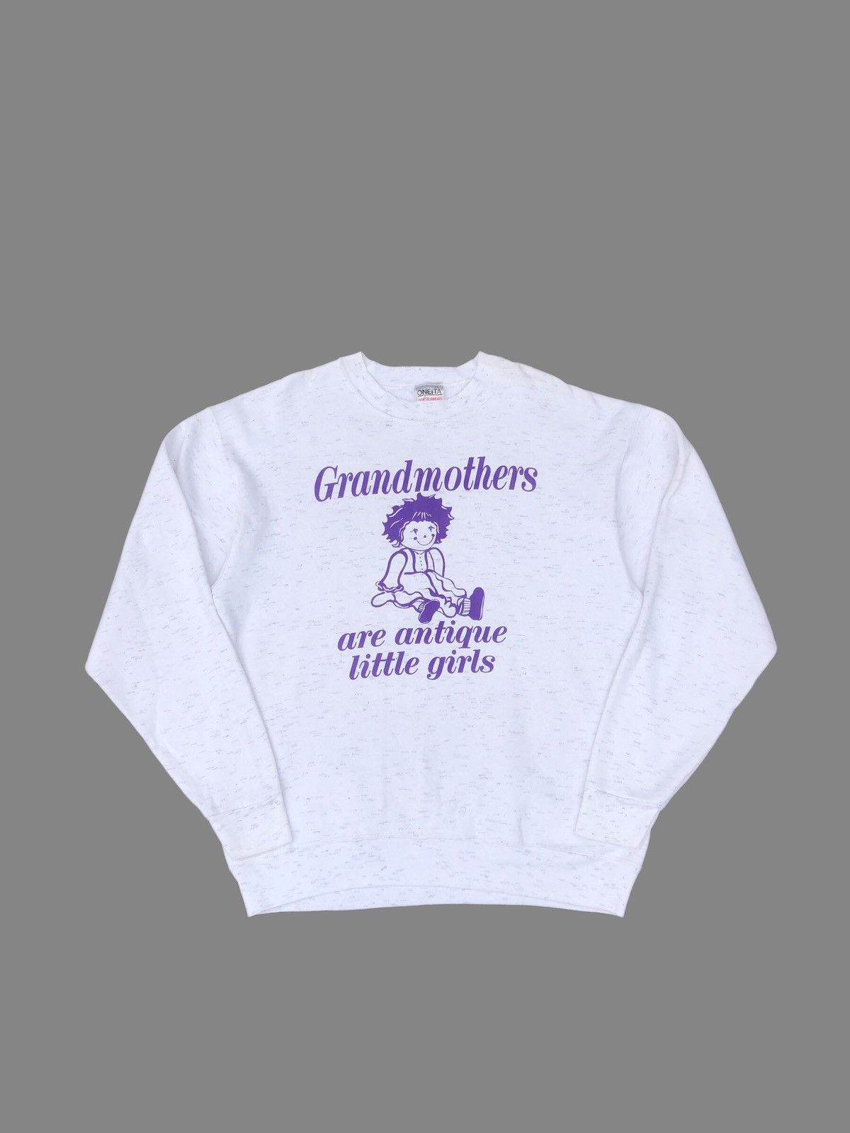 Vintage Vintage 90s Grandmother Crewneck Humor Sweatshirt Size US L / EU 52-54 / 3 - 1 Thumbnail