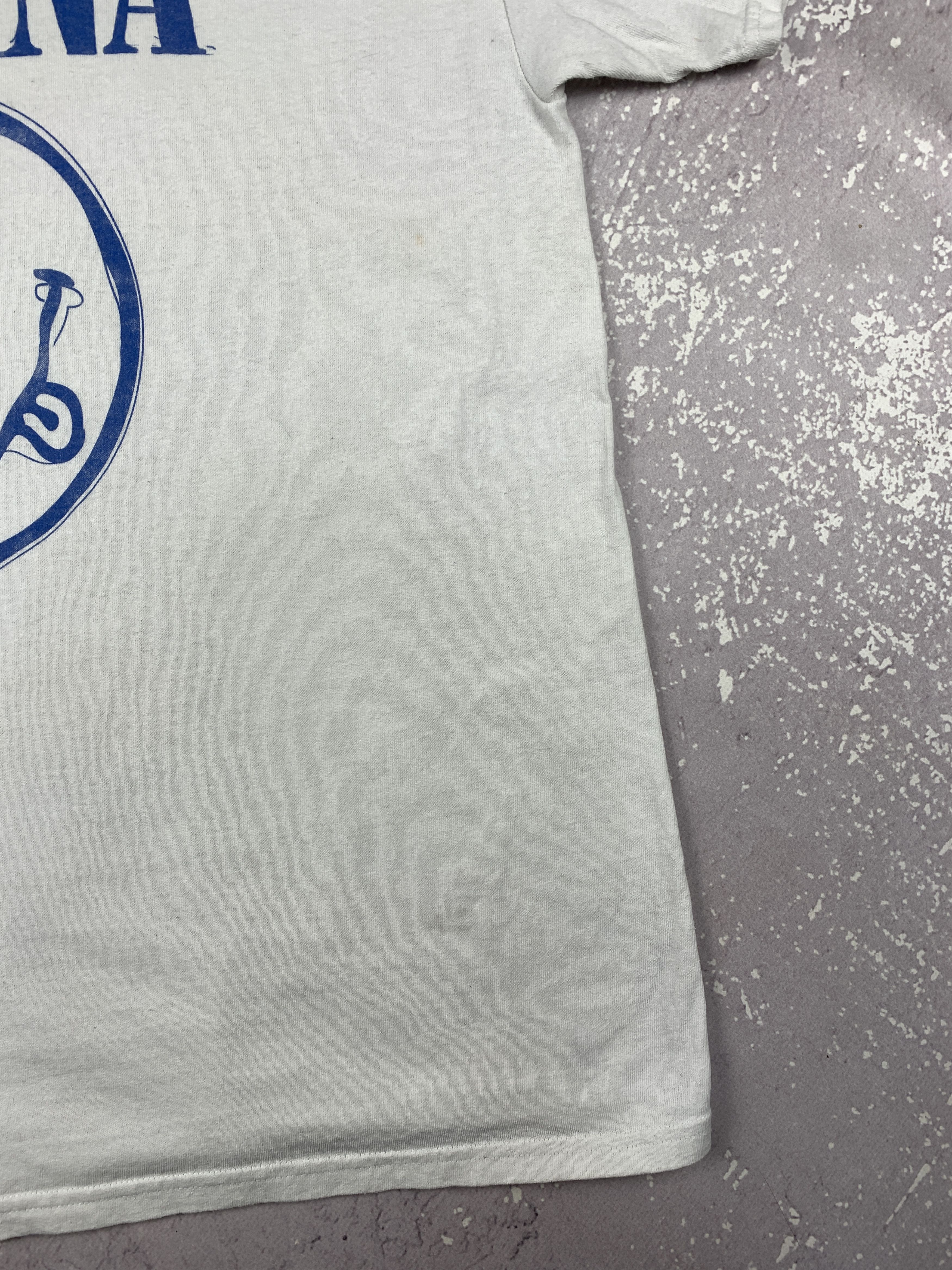 Band Tees × Nirvana Vintage Nirvana Smile Face Kurt Cobain T Shirt Oversized Size US L / EU 52-54 / 3 - 4 Thumbnail