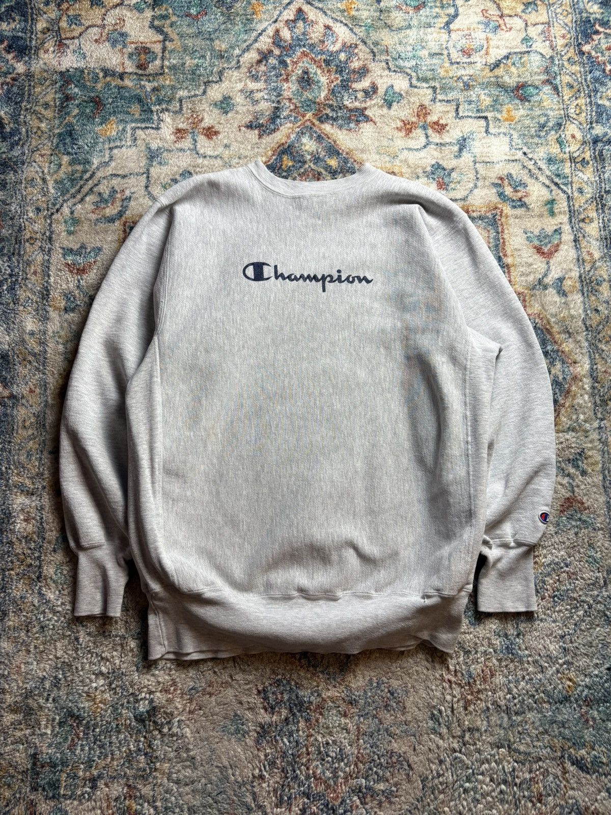 Champion Vintage Champion Spellout Crewneck Size XXL Size US XXL / EU 58 / 5 - 1 Thumbnail