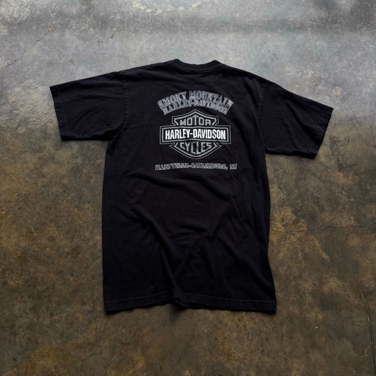 Harley Davidson Vintage Essential Harley Davidson Biker T-Shirt Size US L / EU 52-54 / 3 - 5 Thumbnail