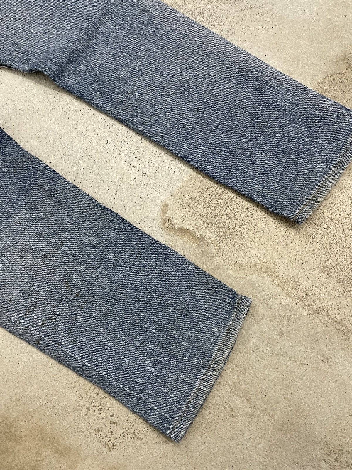 Levi's Levis 502 Y2K Distressed Mud Dirty Light Blue Wash Size US 30 / EU 46 - 10 Thumbnail