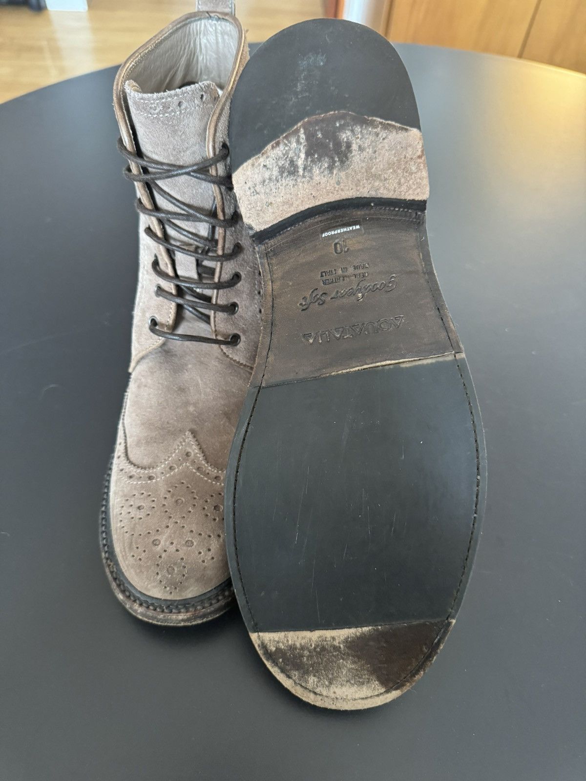 Aquatalia Aquatalia Weatherproof Suede Boot Size US 10 / EU 43 - 6 Thumbnail