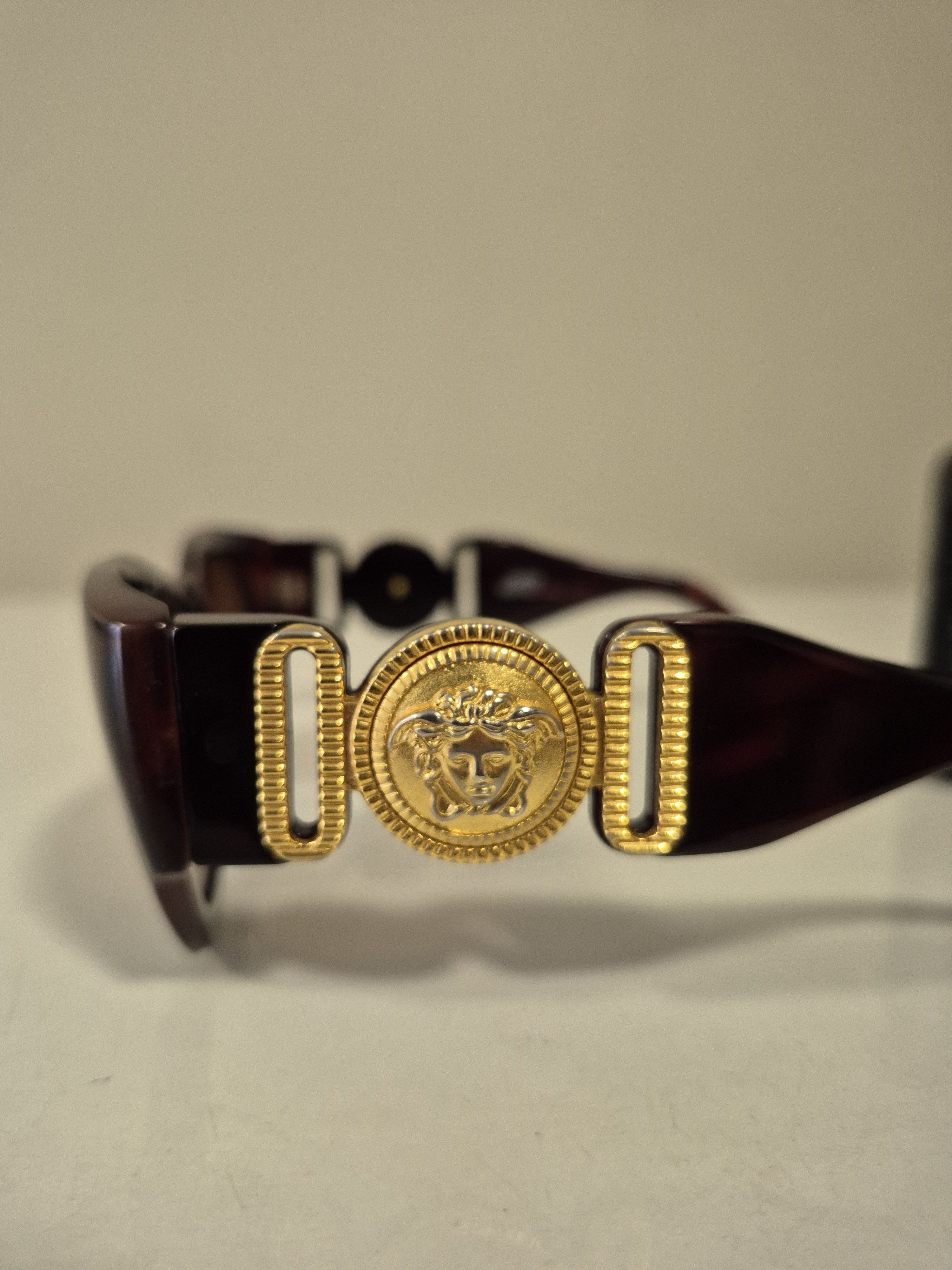 Versace Vintage Gianni Versace Sunglasses big logo medusa Size ONE SIZE - 4 Thumbnail