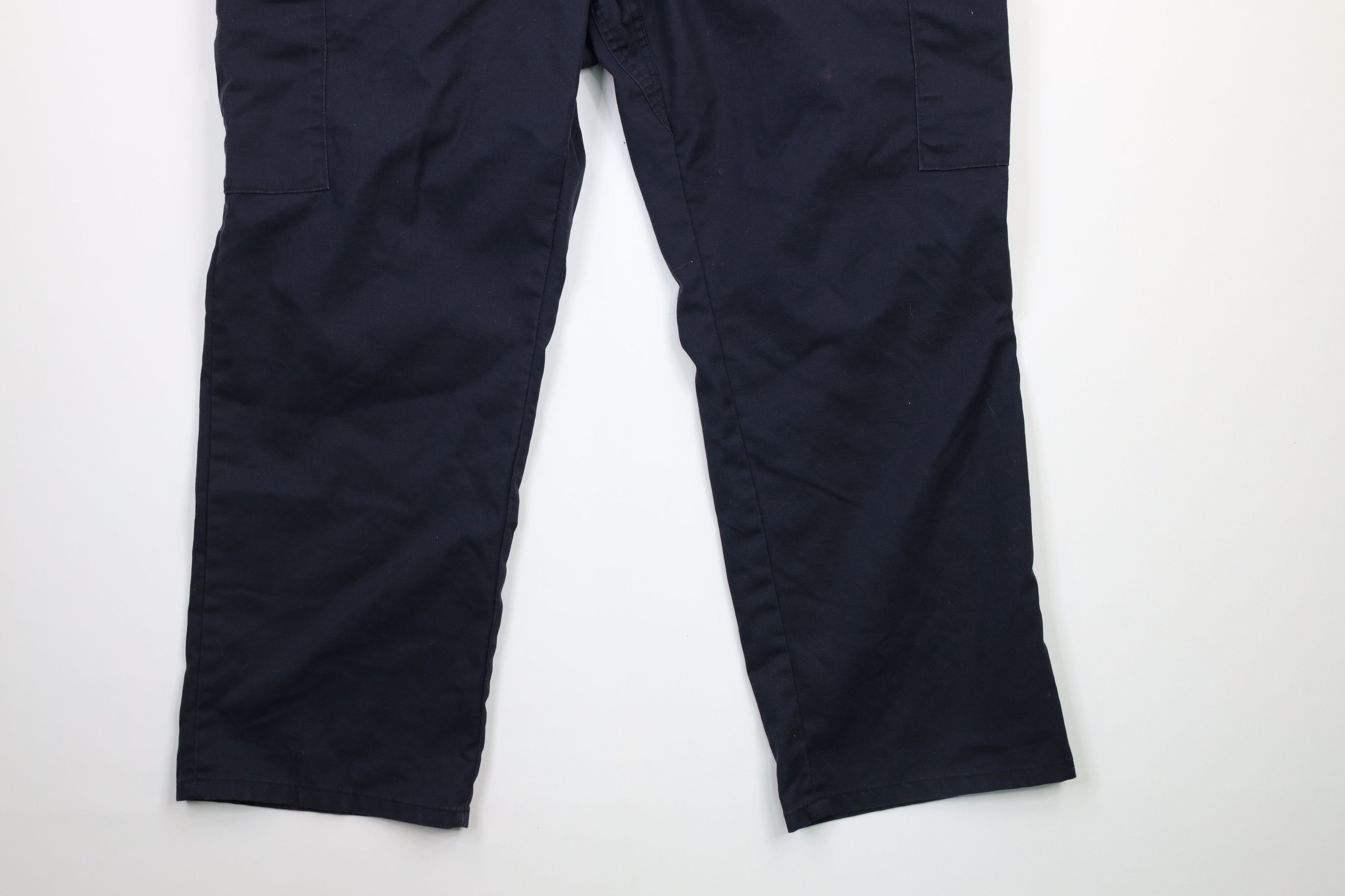 Vintage Vintage Streetwear Baggy Fit Wide Leg Cargo Pants Blue Size US 44 / EU 60 - 4 Thumbnail