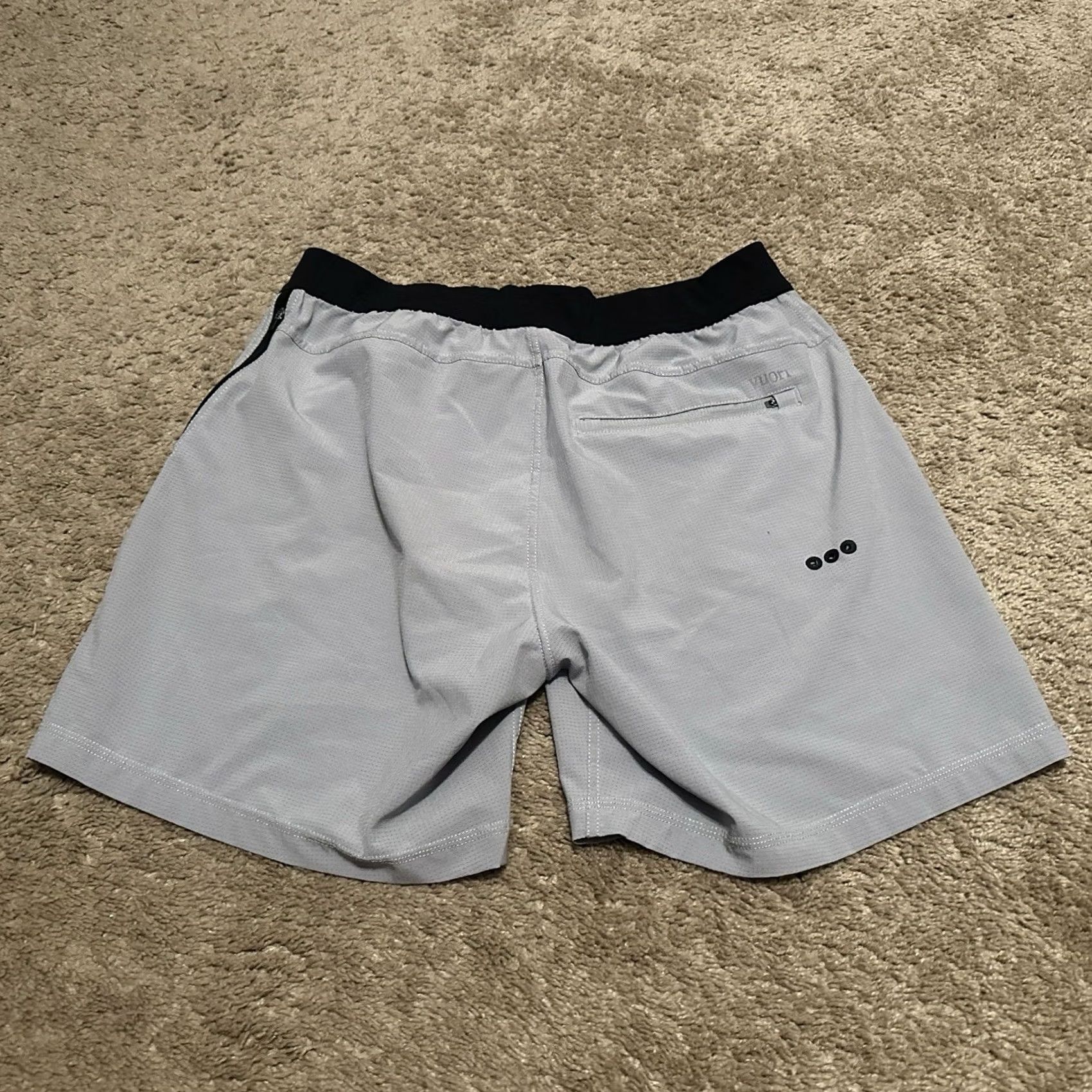 Vuori Vuori Draft Shorts Men's S Performance Activewear Pockets Gray Size US 29 - 3 Thumbnail