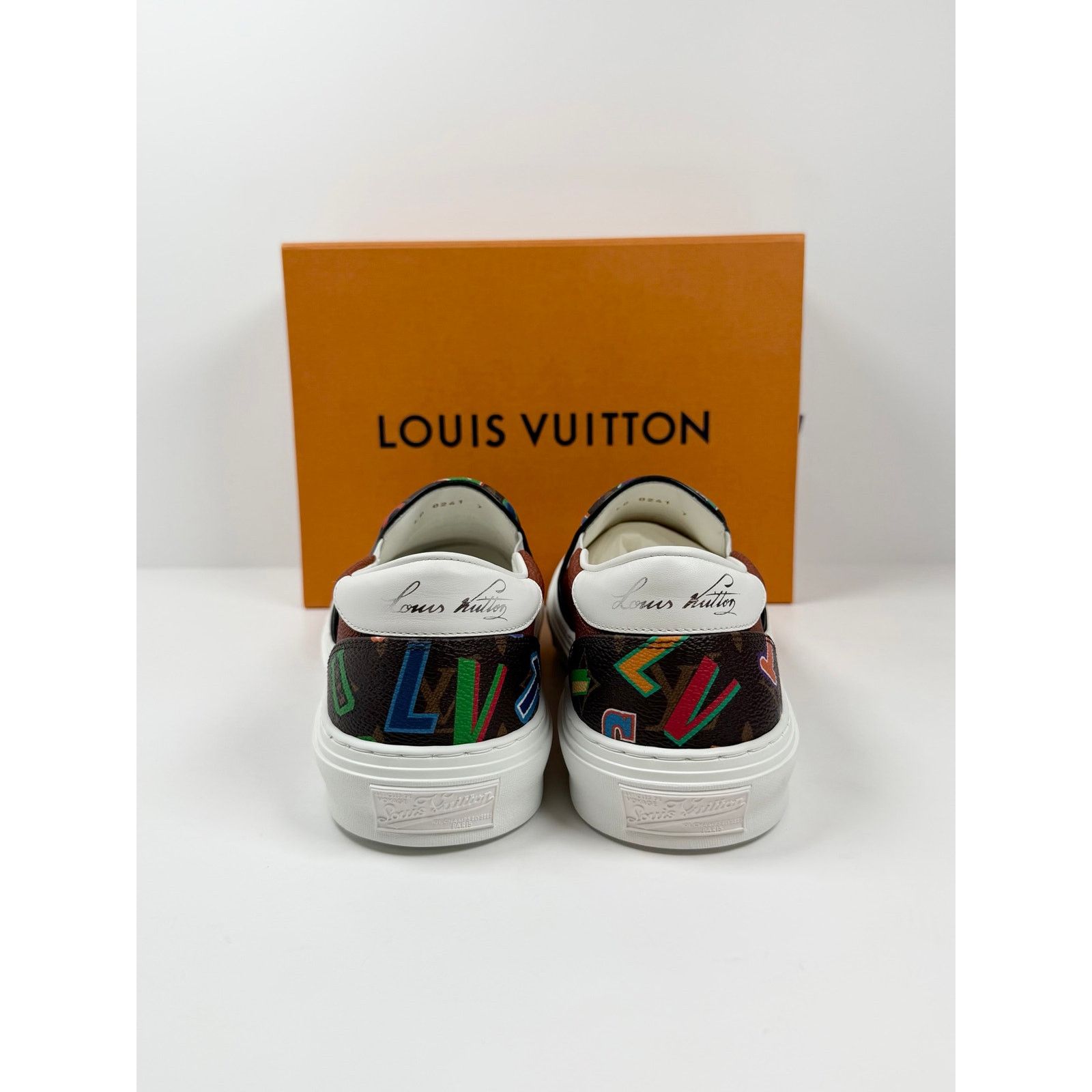 Louis Vuitton Size 7LV/8US - Louis Vuitton x NBA Ollie Slip On NEW Size US 8 / EU 41 - 5 Thumbnail