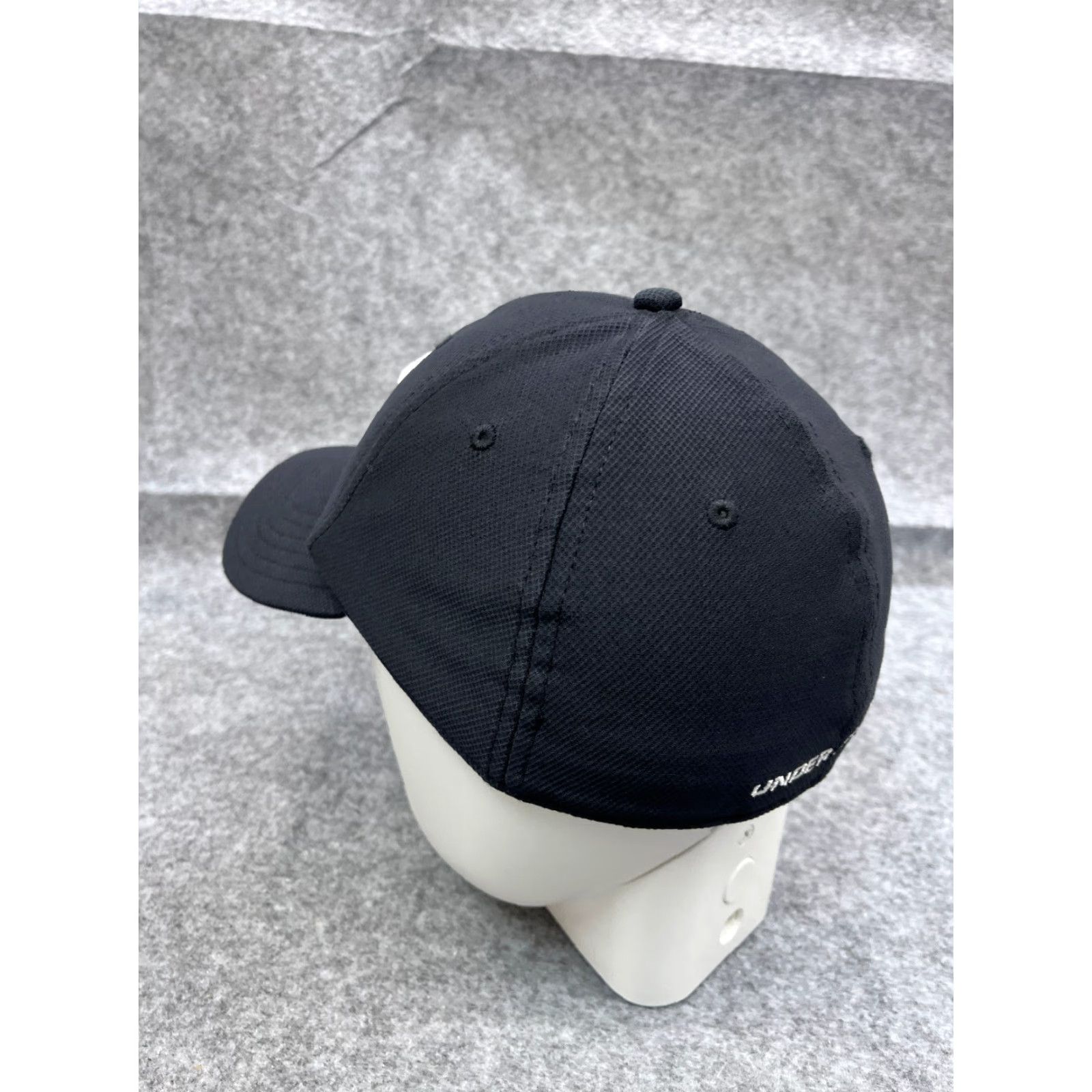 Under Armour Under Armour Hat Cap Fitted Adult XL Black 100% Polyester Classic Fit Baseball Cap Adjustable Lightweight Unisex Adults Mens Womens Sports Outdoor Size ONE SIZE - 5 Thumbnail