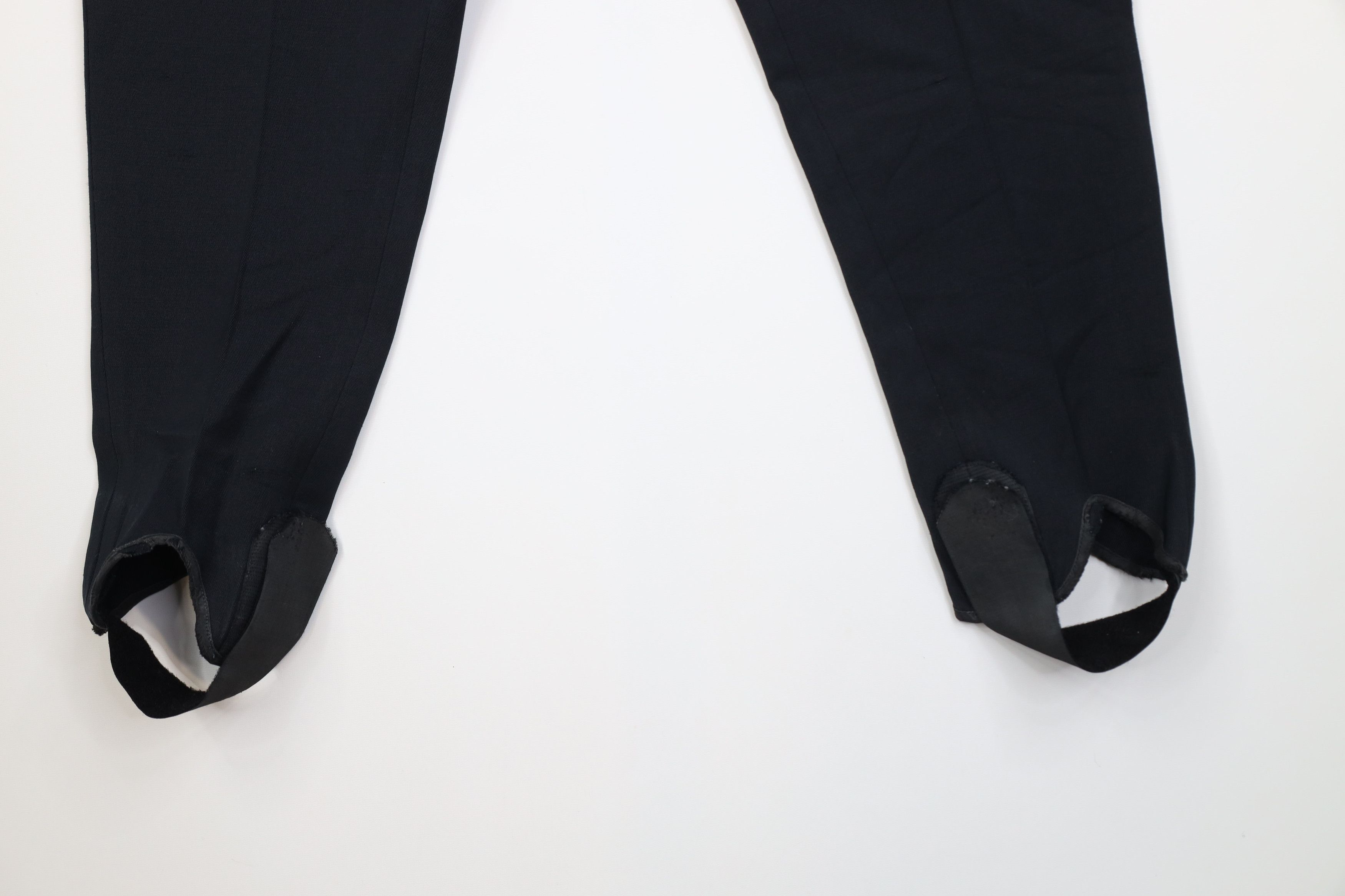 Vintage Vintage 50s Blend Stirrup Skiing Pants Trousers Black USA Size US 32 / EU 48 - 4 Thumbnail