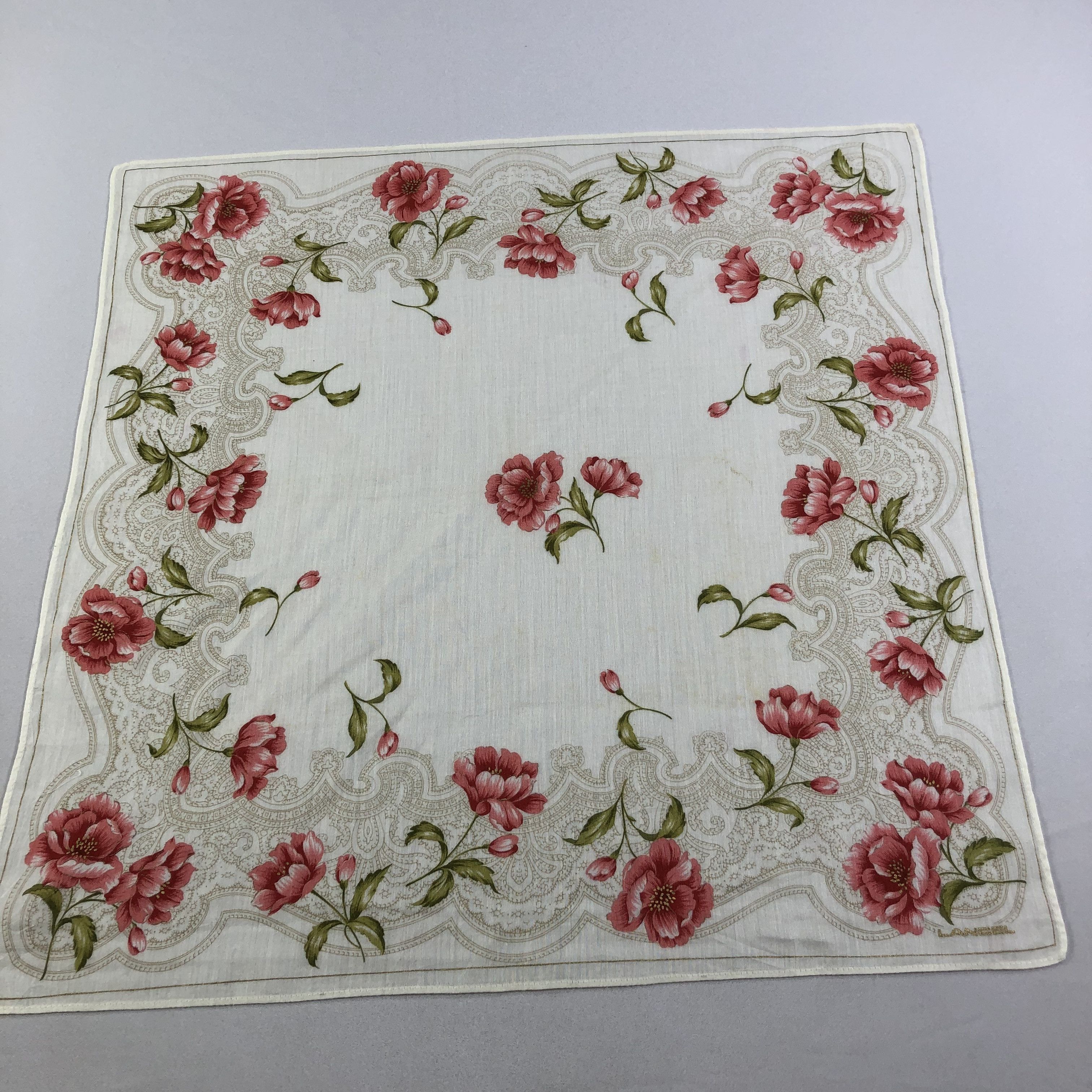 Lancel × Vintage Lancel Handkerchief Neckerchief Bandana H1640 Size ONE SIZE - 2 Thumbnail
