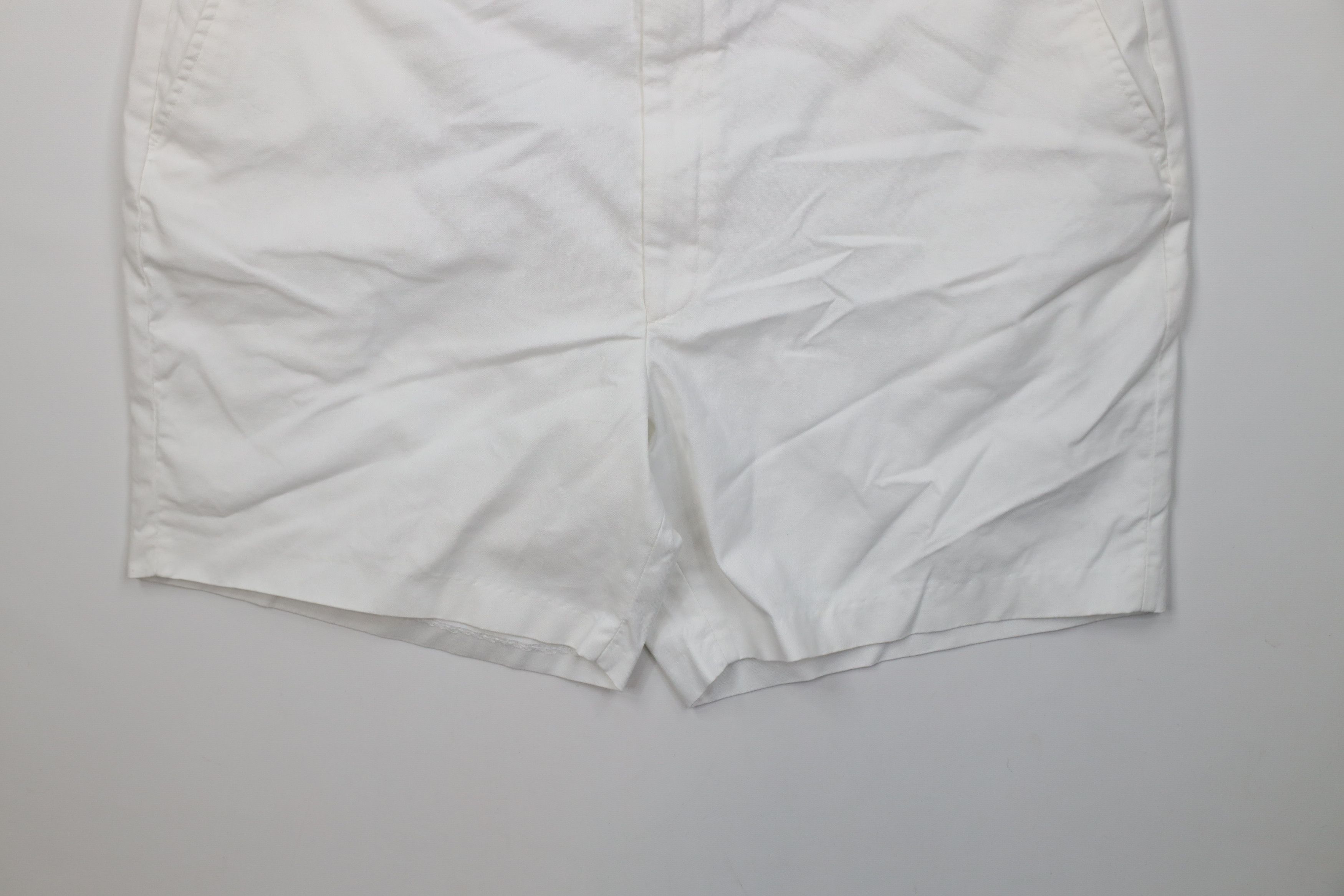 Vintage Vintage 90s Streetwear Knee Knit Chino Golf Shorts White USA Size US 42 / EU 58 - 4 Thumbnail