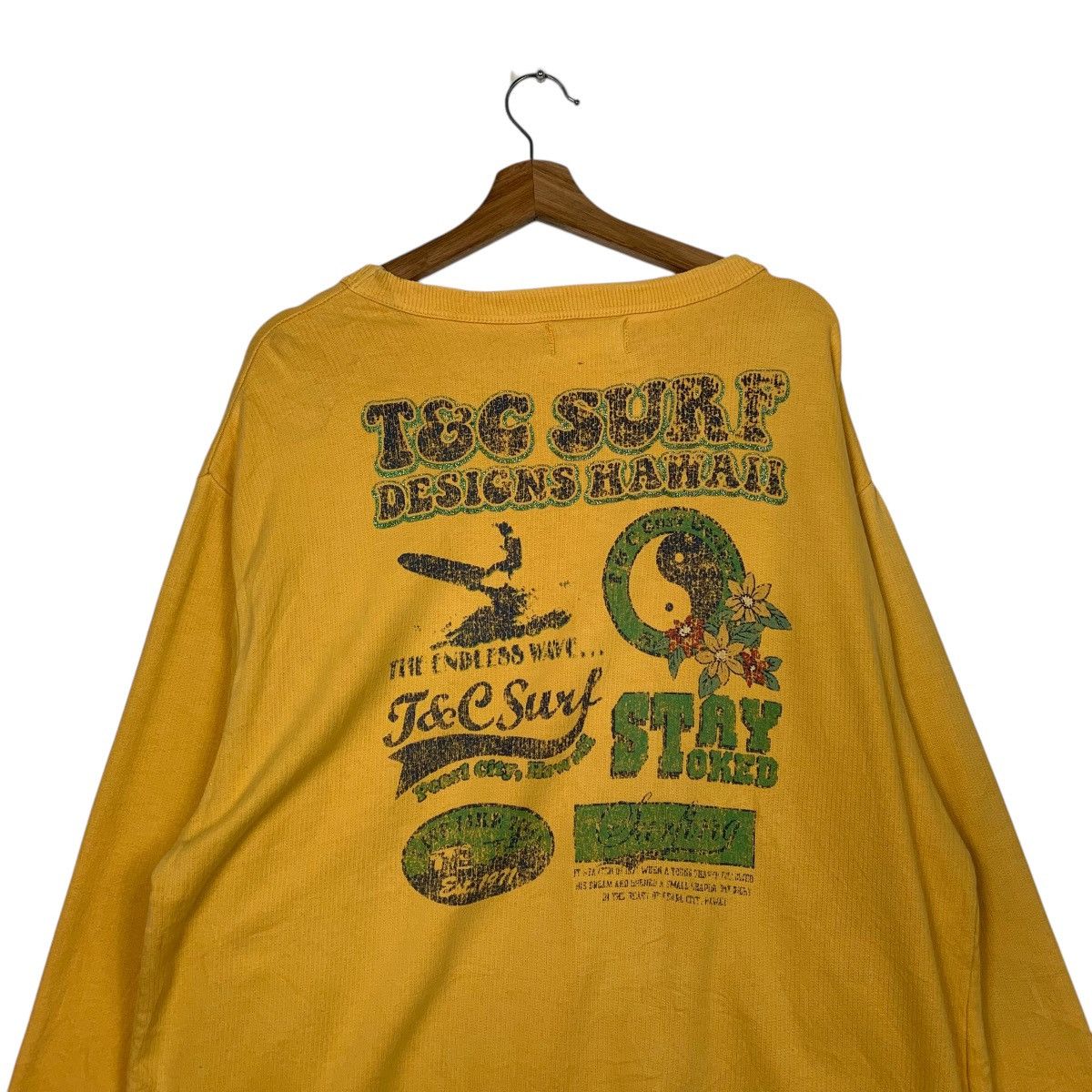 Japanese Brand Town And Country Surf Hawaii Crewneck Sweatshirt Size US XL / EU 56 / 4 - 8 Thumbnail