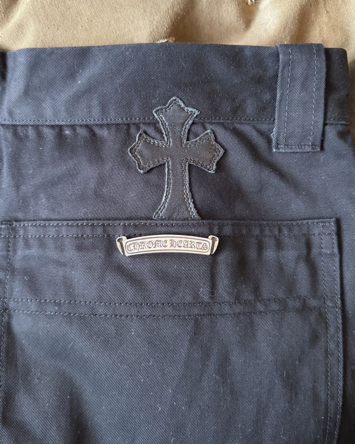 Chrome Hearts Chrome Hearts Double Knee Cross Patch Pants Size US 36 / EU 52 - 6 Thumbnail