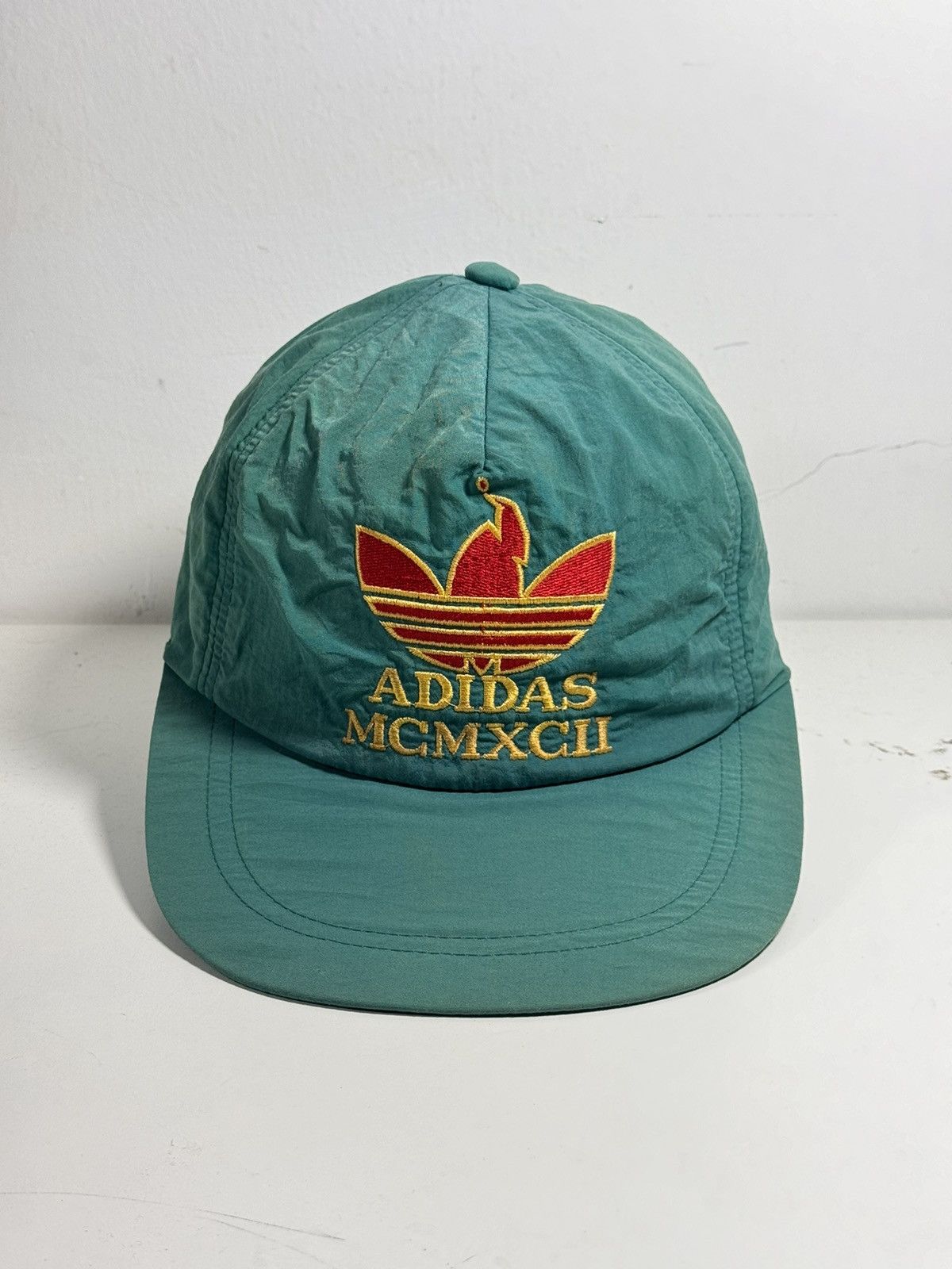 Adidas × Vintage Adidas MCMXCII Vintage 90s Hat Size ONE SIZE - 1 Thumbnail