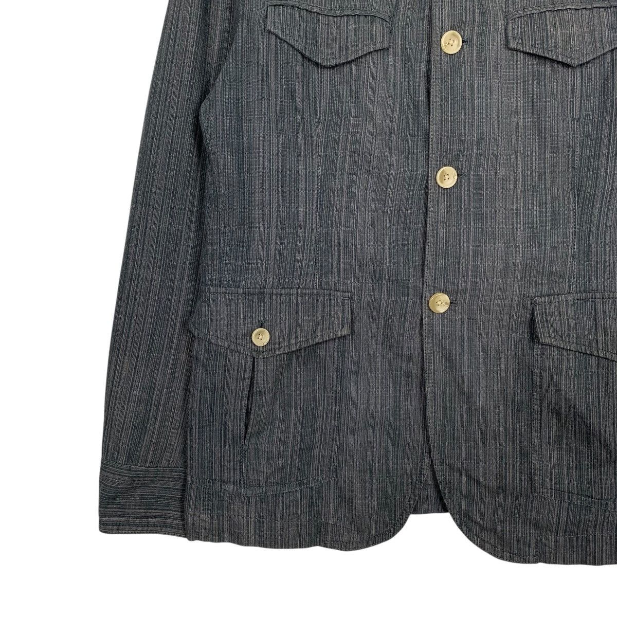 Kansai Yamamoto Kansai Jeans Hickory Casual Jacket Size US M / EU 48-50 / 2 - 3 Thumbnail