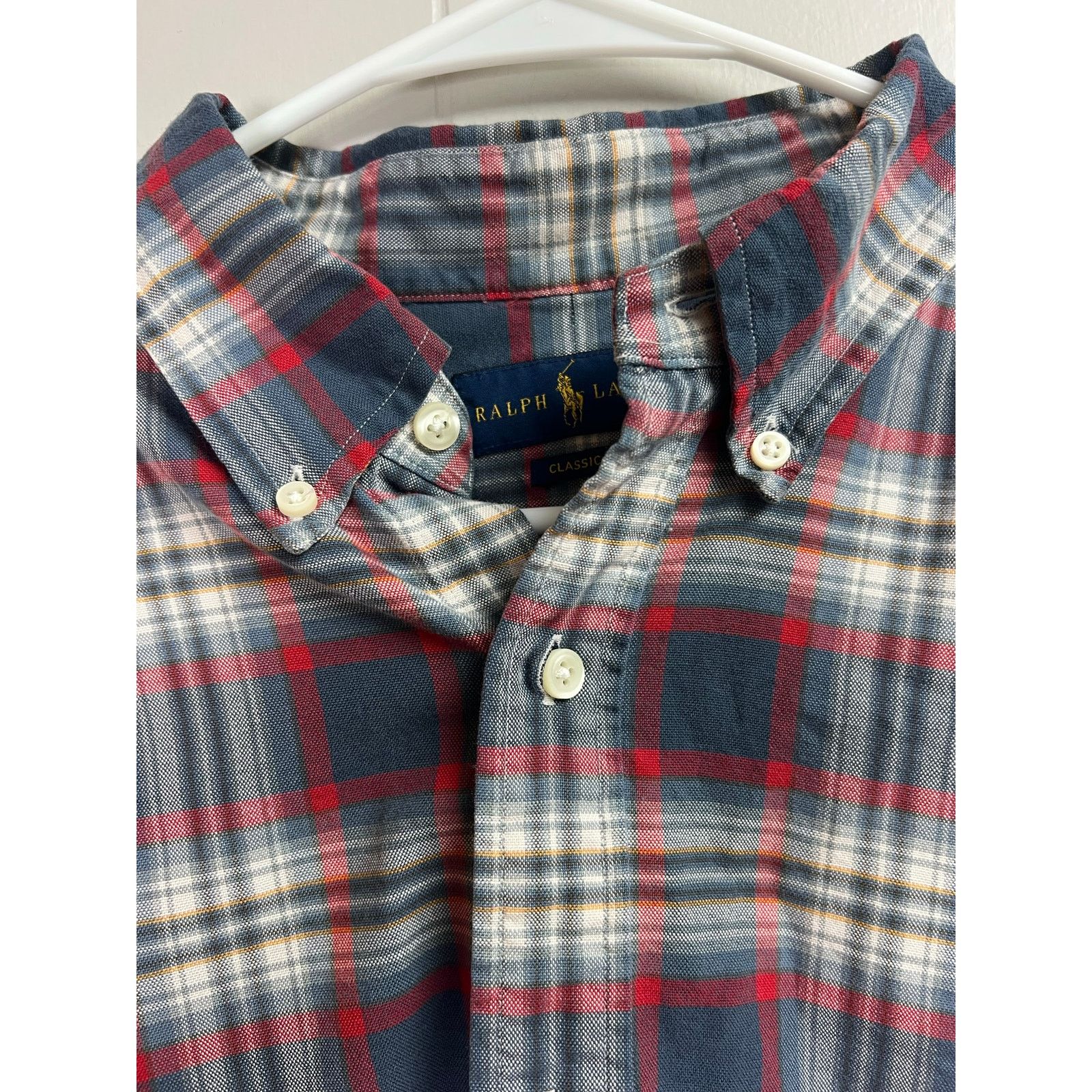 Ralph Lauren Ralph Lauren Cotton Long Sleeve Shirt Classic Fit Large Size US L / EU 52-54 / 3 - 4 Thumbnail