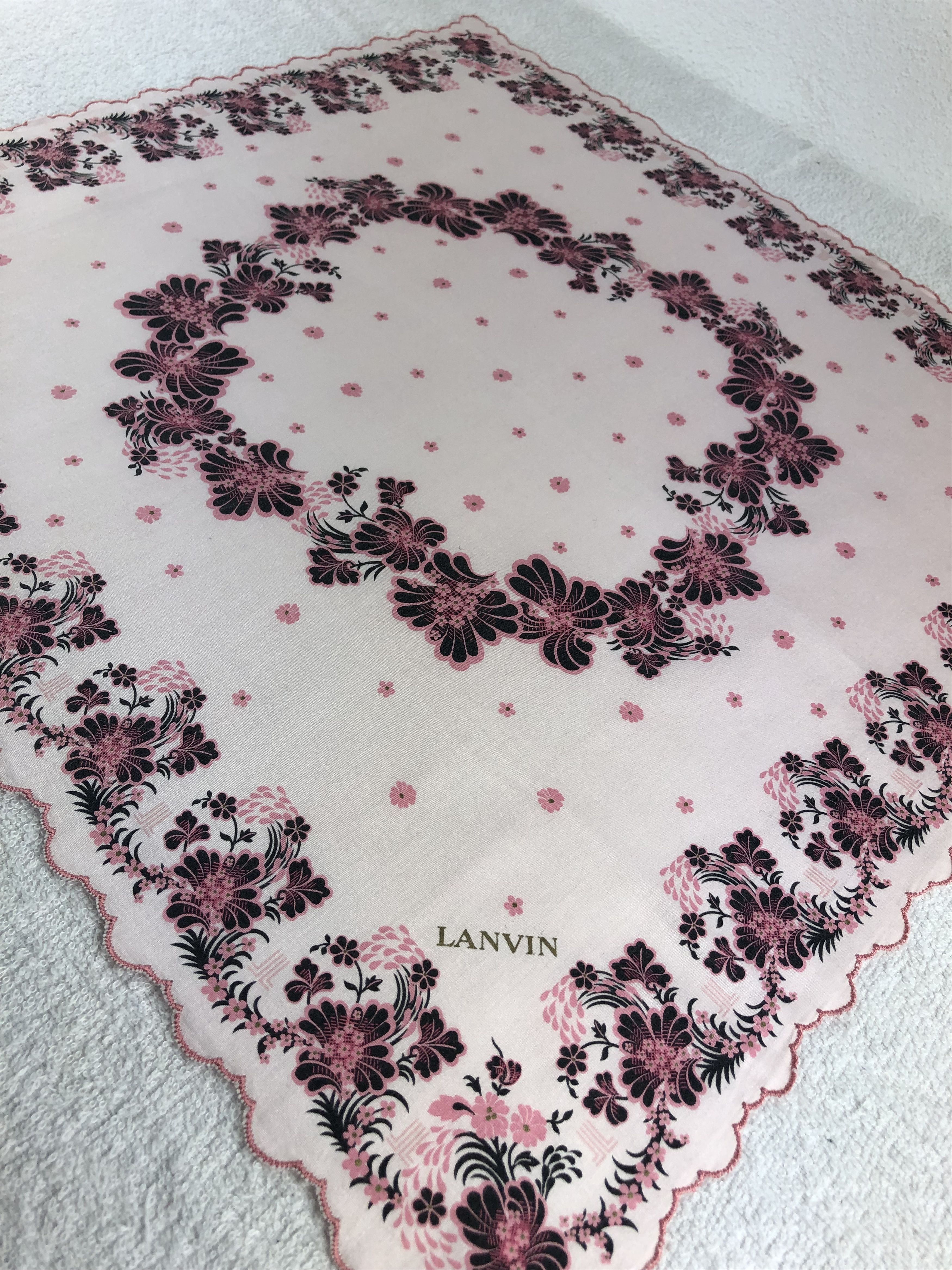 Lanvin Lanvin Handkerchief / Bandana / Neckerchief C011 Size ONE SIZE - 4 Thumbnail