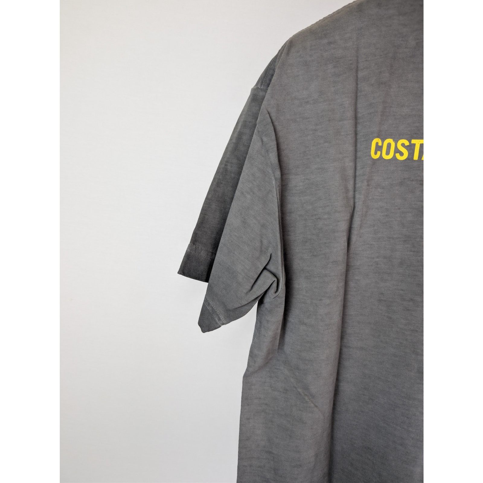 Palm Angels o1rshd1 Los Angeles Garment Dyed Sprayed T-Shirt in Black Size US S / EU 44-46 / 1 - 13 Thumbnail
