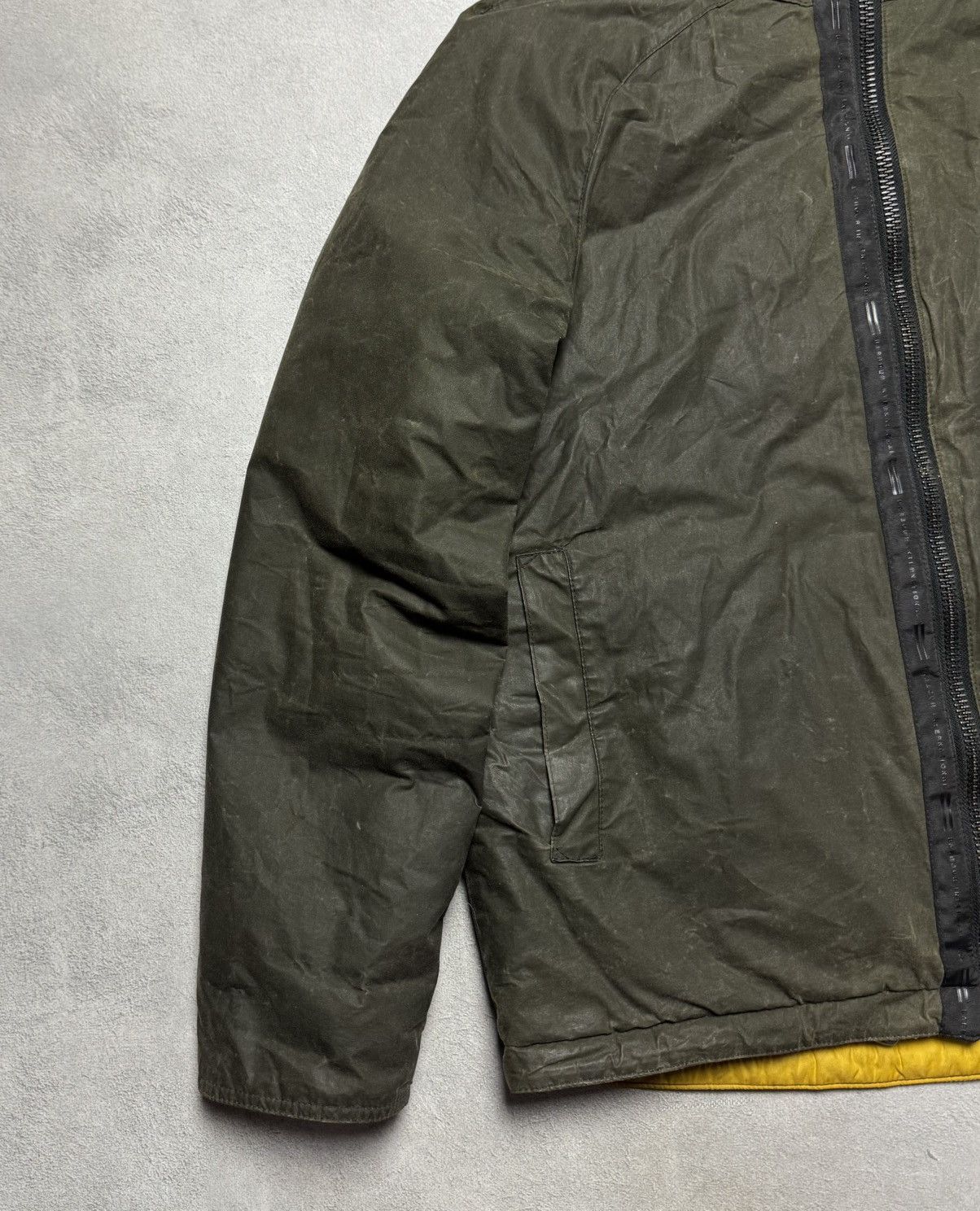 Barbour Barbour International Zip Up Hooded Wax Cotton Jacket Size US M / EU 48-50 / 2 - 5 Thumbnail