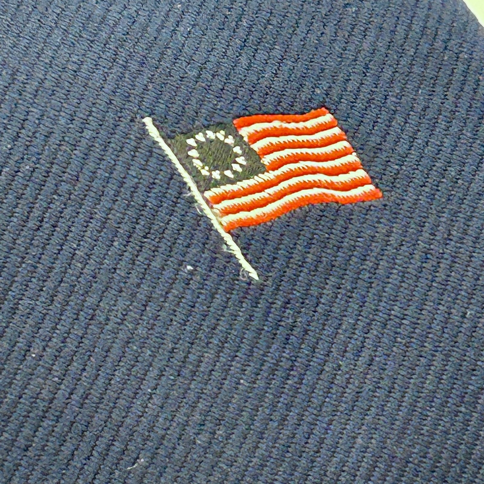 Vintage Vintage 70s Navy Blue Bicentennial 1776 1976 Necktie Size ONE SIZE - 3 Thumbnail