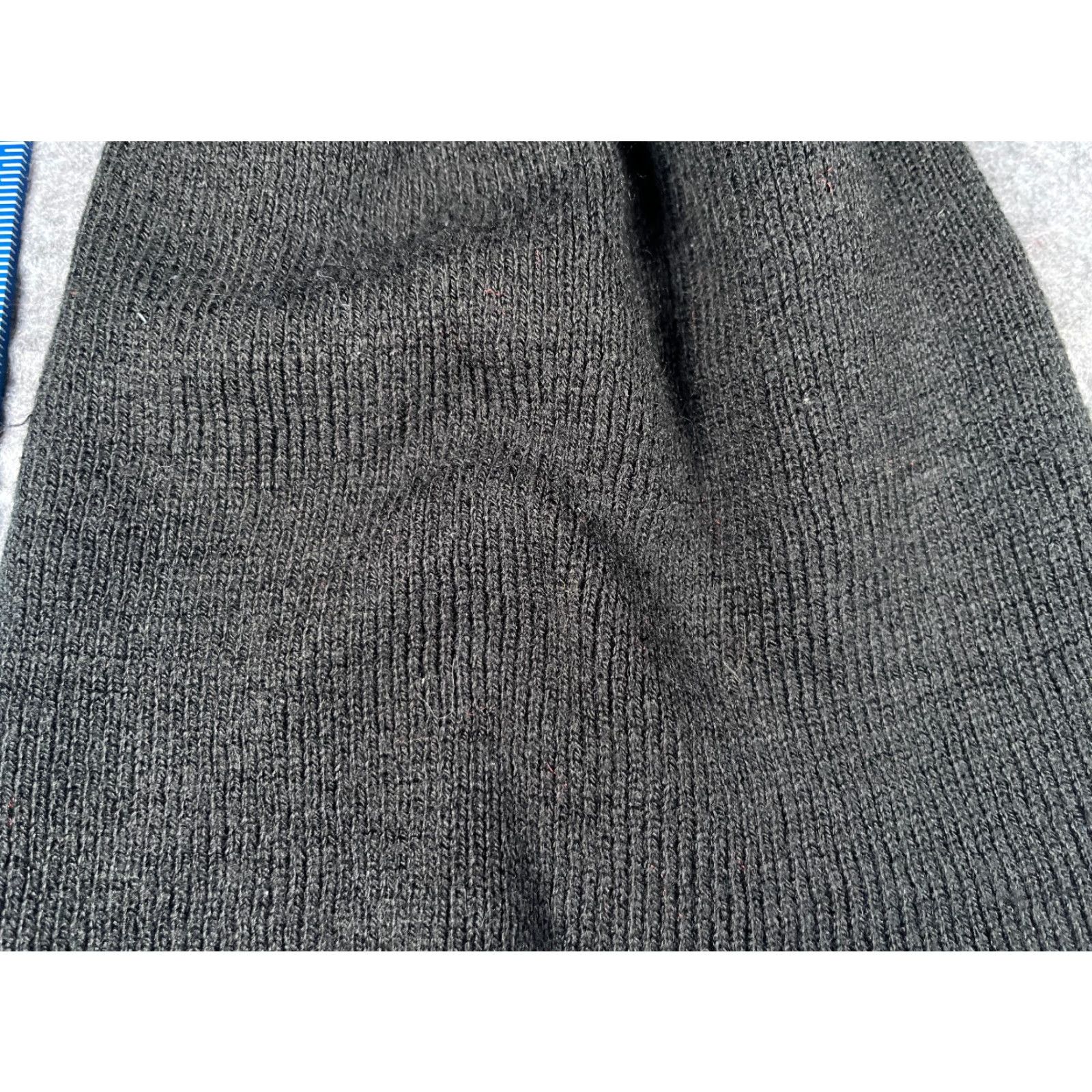 Walmart Walmart Beanie Toque Women One Size Black Knit 100% Acrylic Stretch Snow Ski Size ONE SIZE - 2 Thumbnail