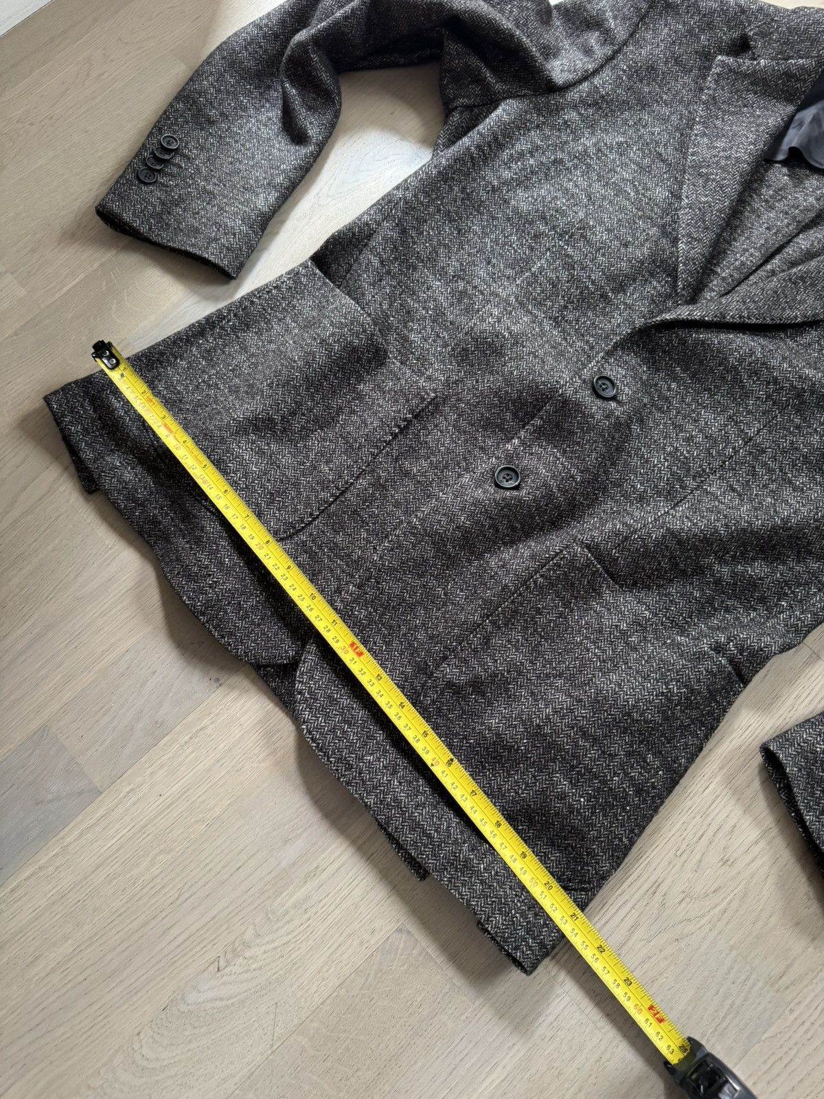 Canali CANALI blazer Sz 52 SEE REAL TAPE MEASUREMENTS IN PHOTOS!!!! Size 42R - 8 Thumbnail