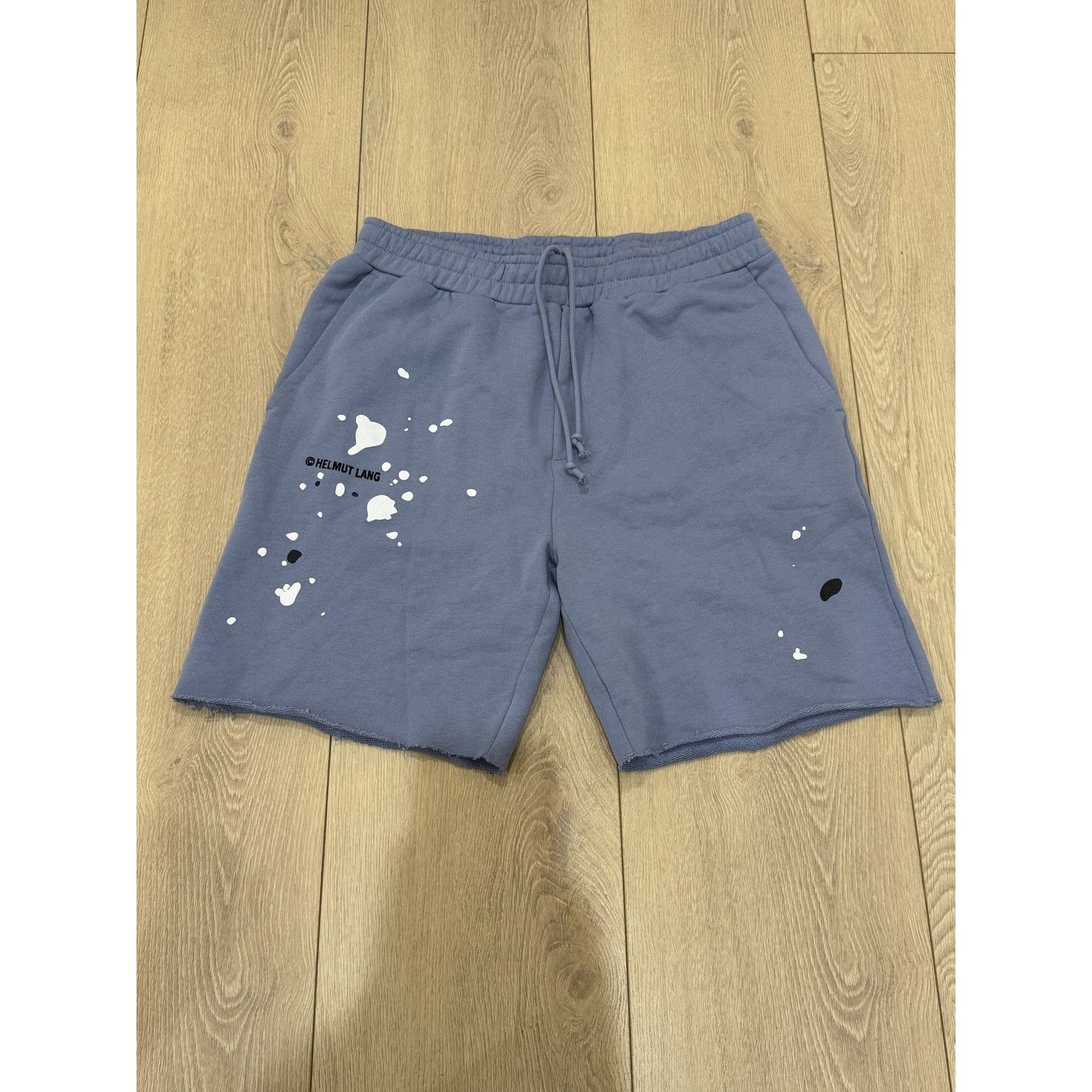 Helmut Lang Helmut Lang Paint Splatter Sweatshorts NEW w/ Tags Size US 33 - 1 Thumbnail