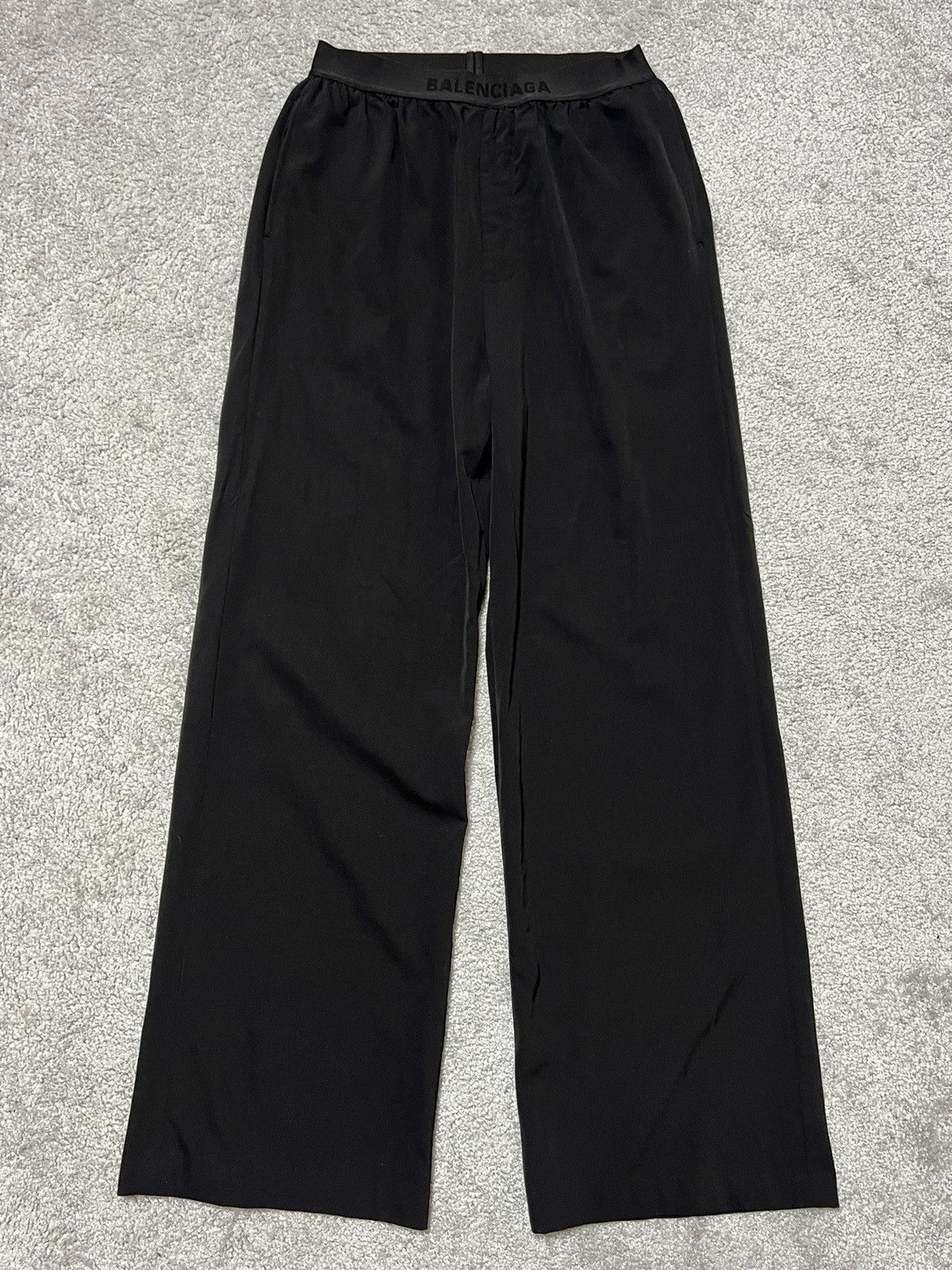 Balenciaga Balenciaga Waistband Logo Pants Size US 30 / EU 46 - 1 Thumbnail