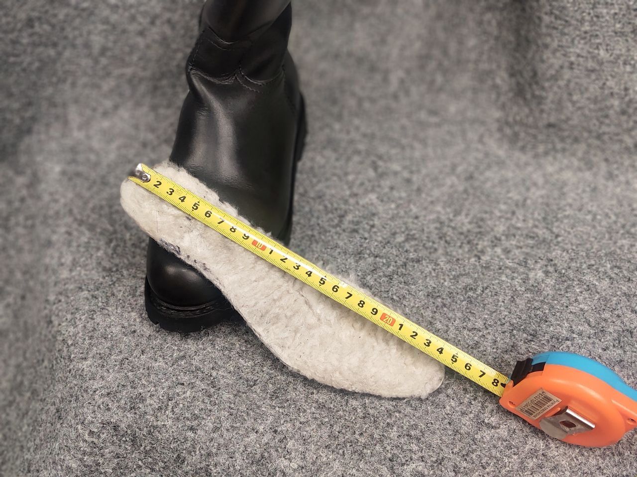 Vintage Dirndl + Bua Austrian Handmade sheepskin leather Boots Size US 8 / IT 38 - 21 Thumbnail