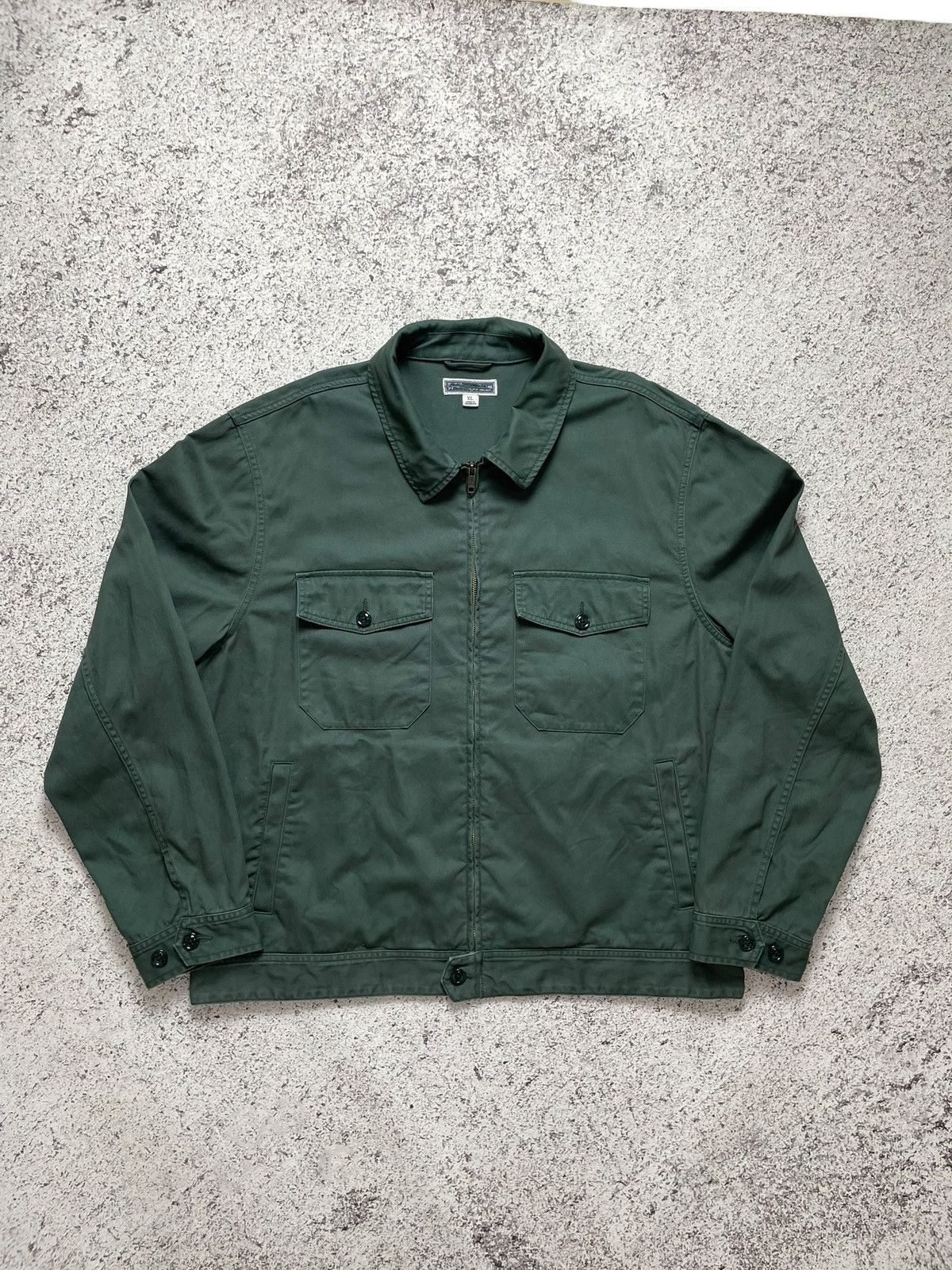 The Real McCoy's Vintage 90s Double Pocket Mechanic Work Jacket Size US XL / EU 56 / 4 - 1 Thumbnail