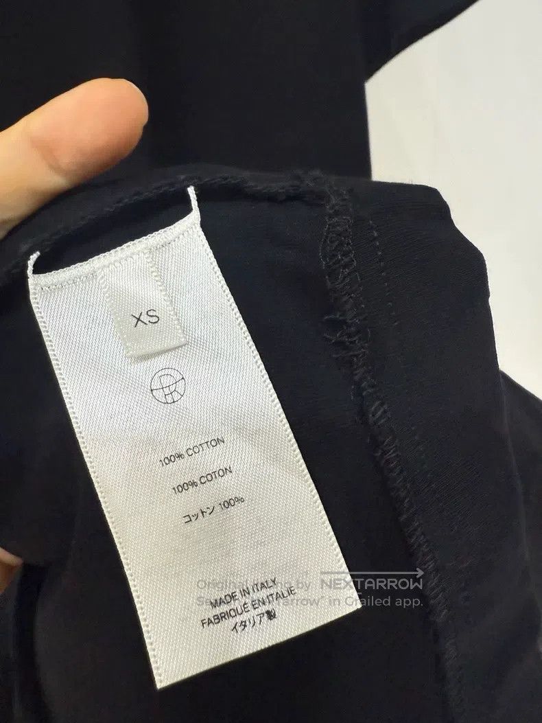 The Row The Row Half High Neck Short Sleeve Black Extended T-Shirt Size XS / US 0-2 / IT 36-38 - 4 Thumbnail