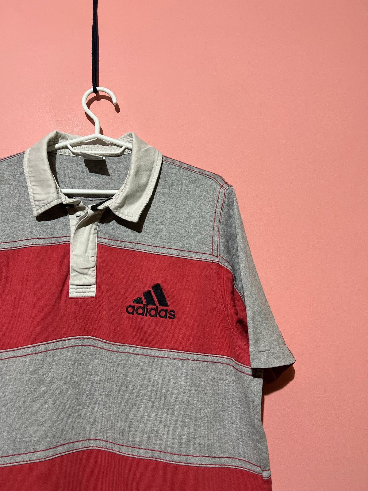 Adidas Adidas vintage rare streetwear casual polo Size US M / EU 48-50 / 2 - 3 Thumbnail