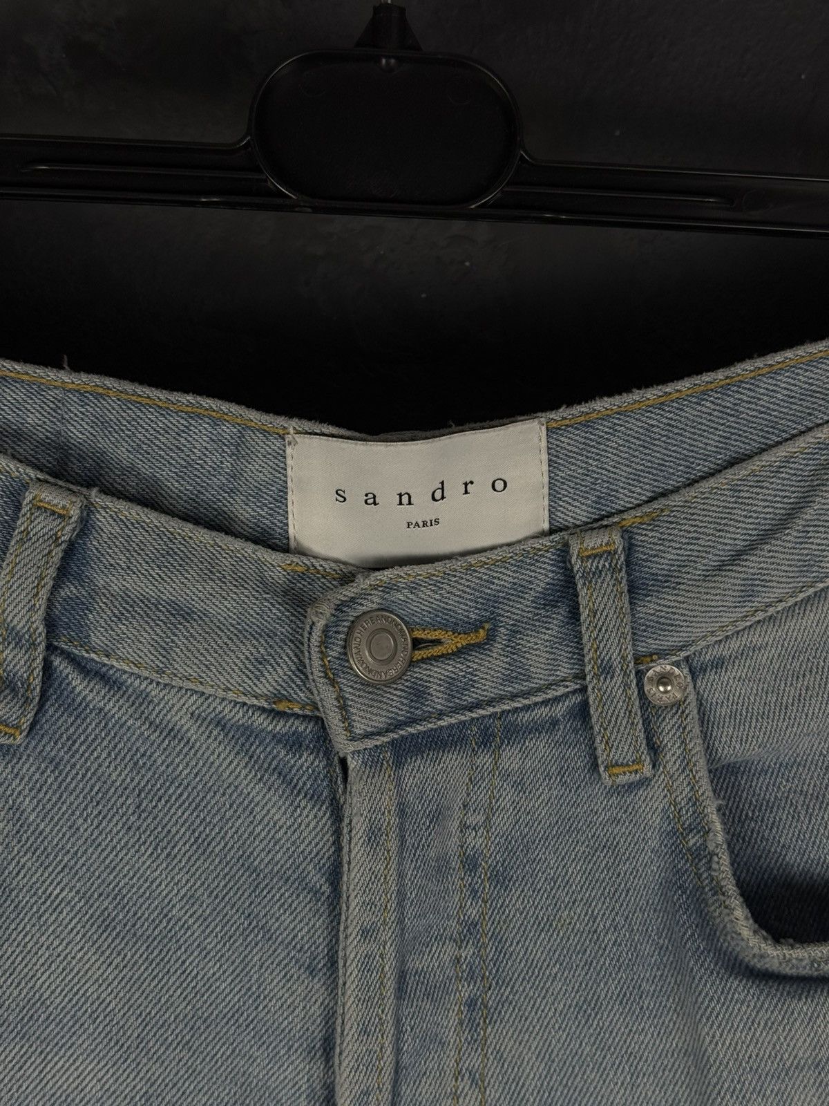 Sandro Sandro Paris Etroit Luxury Men's Denim Jeans Size 31 Size US 31 - 5 Thumbnail