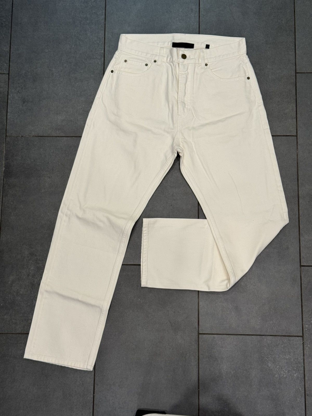 Fear of God NEW w/TAGS FEAR OF GOD ESSENTIALS straight-leg jeans Sz 31 Size US 30 / EU 46 - 6 Thumbnail
