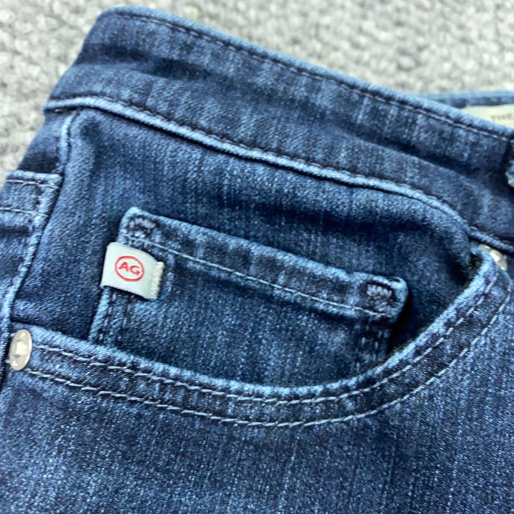 Vintage AG Adriano Goldschmied Legging Ankle Jeans Womens 28 Contour 360 Super Skinny Size 29" - 3 Thumbnail