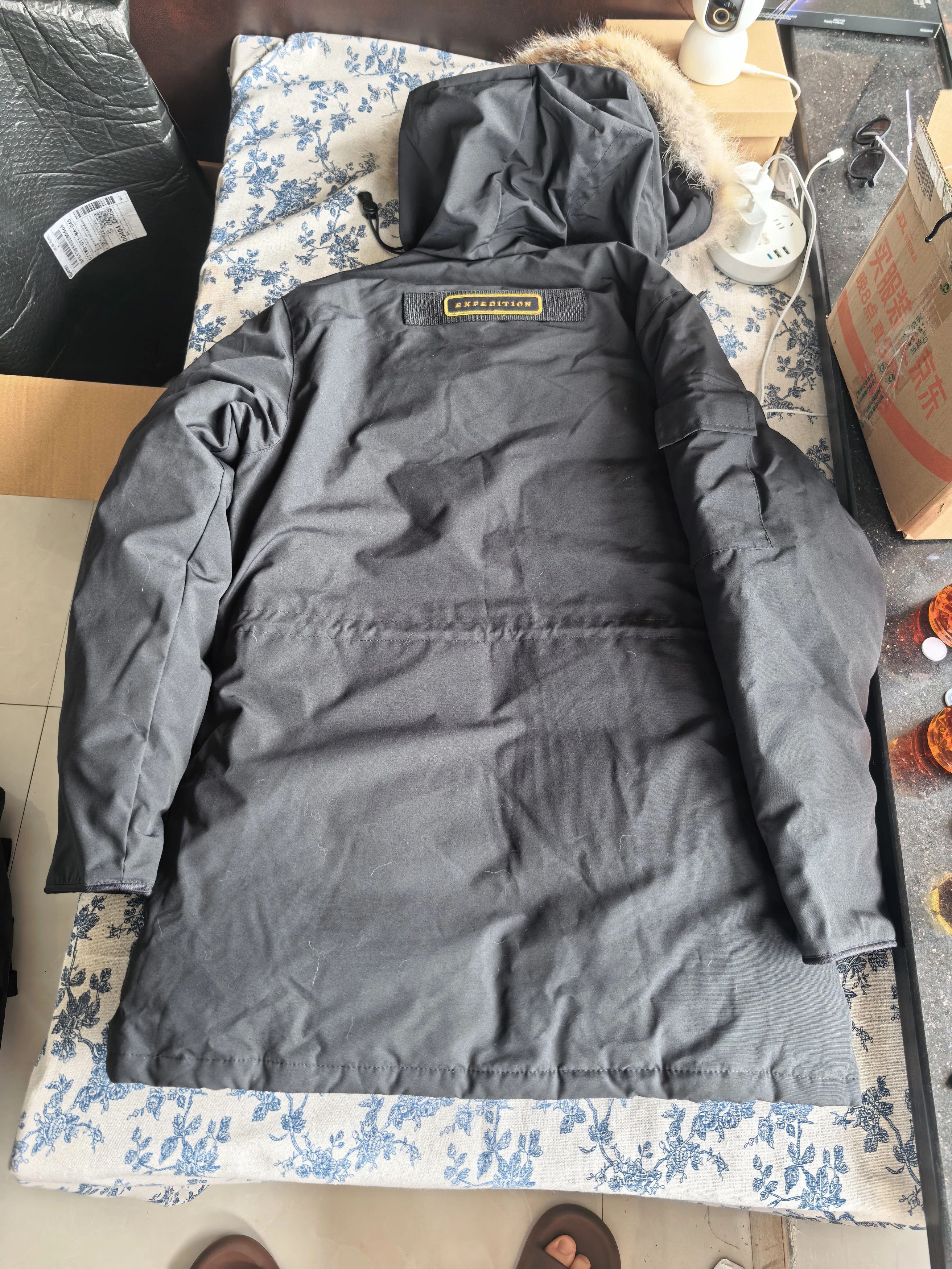 Canada Goose Canada Goose Expedition Black Down Jacket M 4660L Size M / US 6-8 / IT 42-44 - 6 Thumbnail
