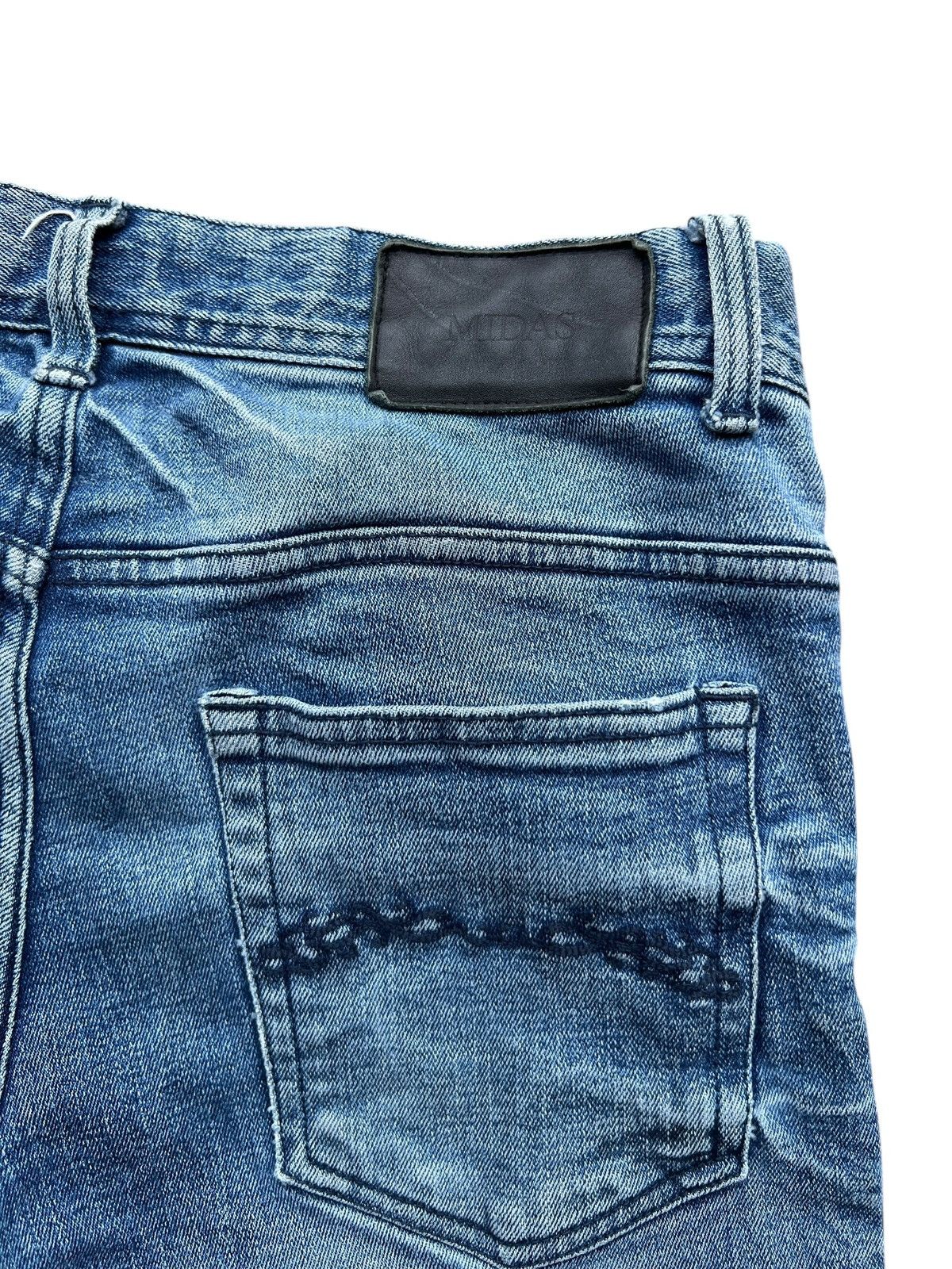 GOSTAR DE FUGA Midas Skinny Fit Stretched Denim Jeans 32x35 Size US 32 / EU 48 - 8 Thumbnail